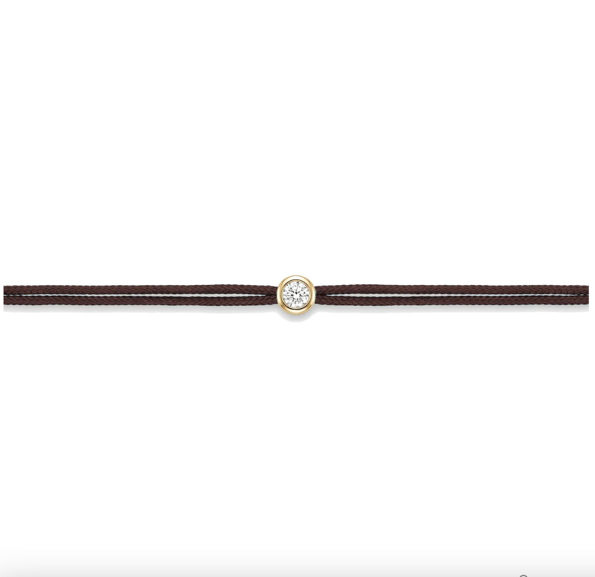 Round Diamond String Bracelet GT