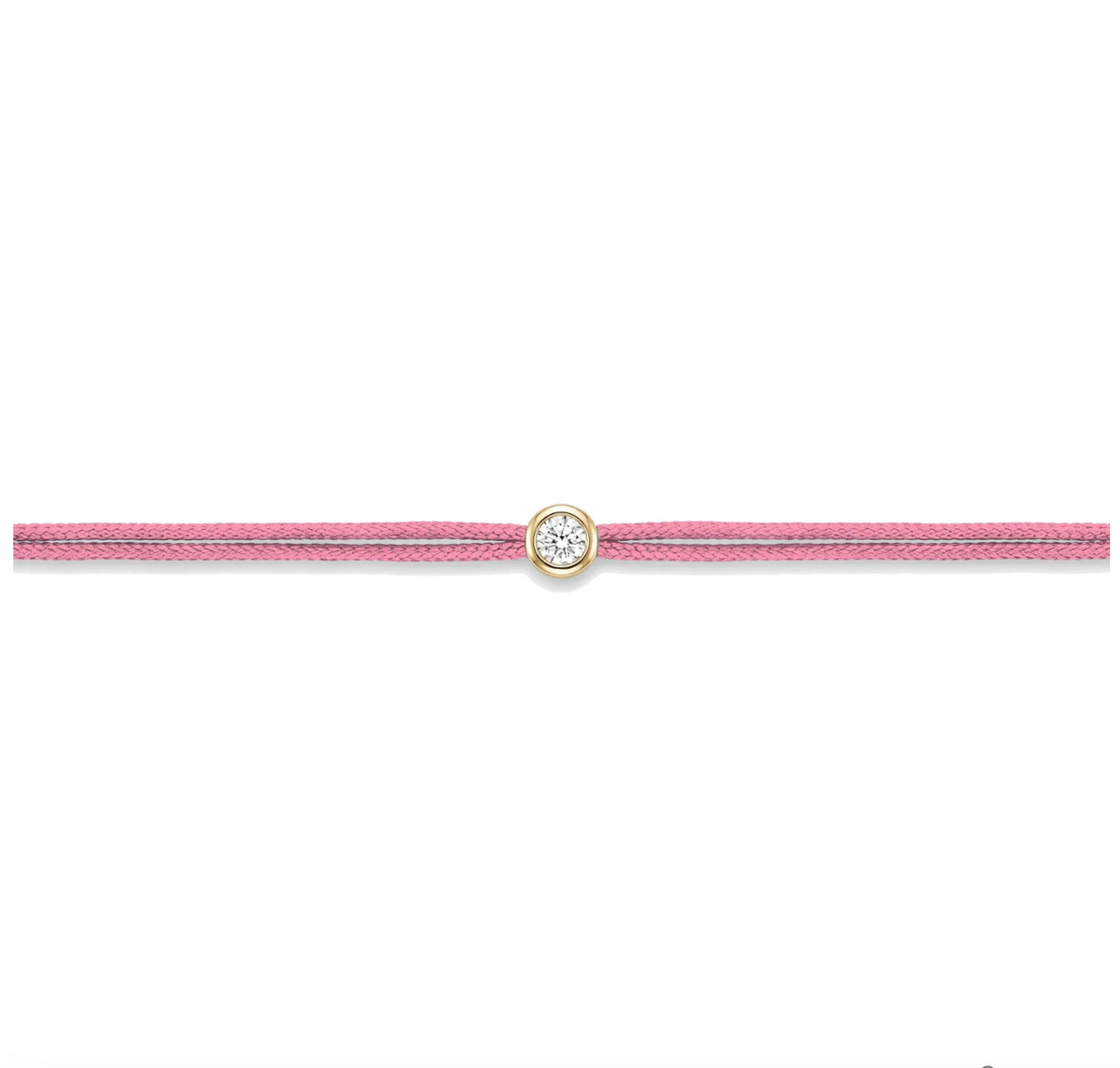 Round Diamond String Bracelet GT