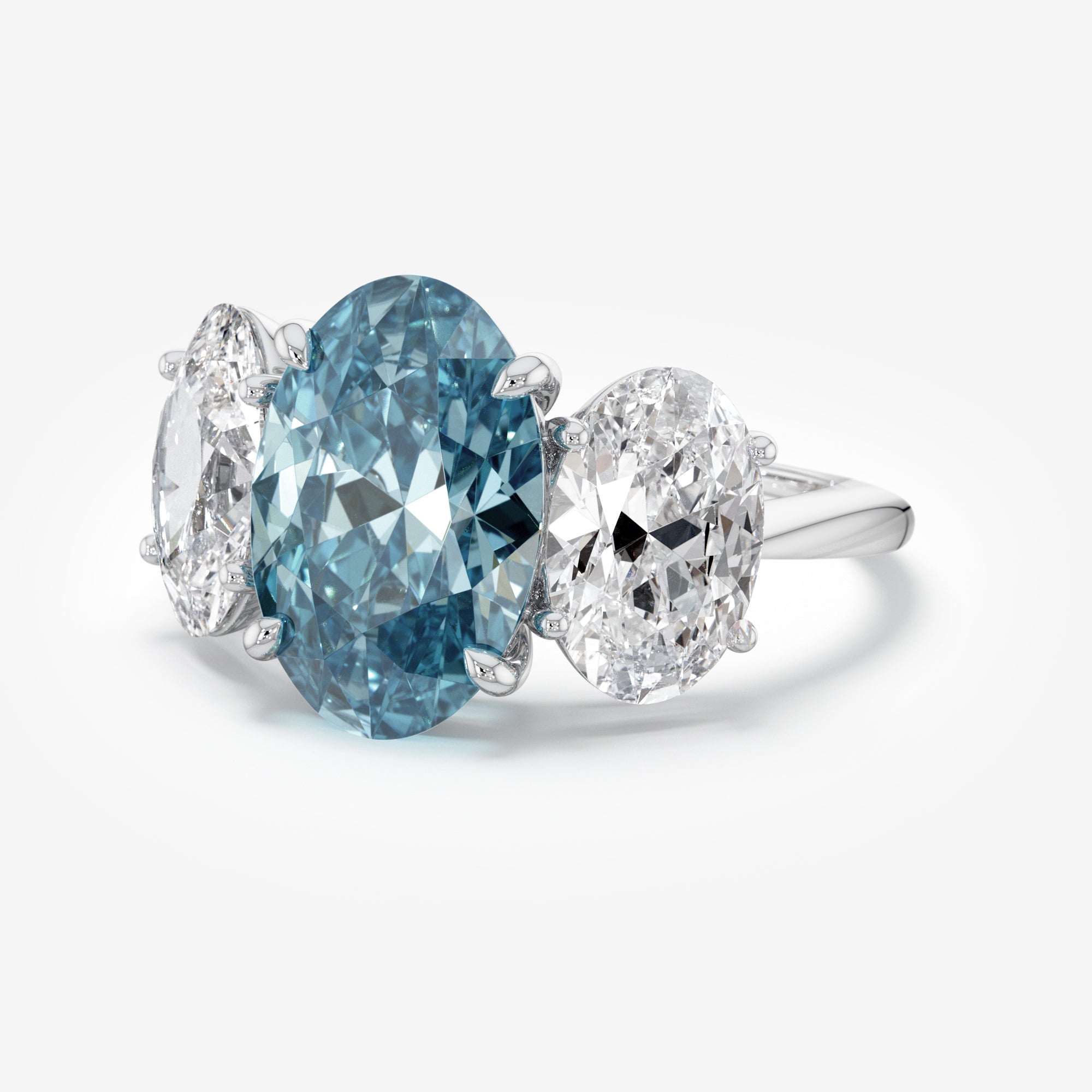 Blue Mirage Blue Diamond Ring (7 Сt. T.W.)