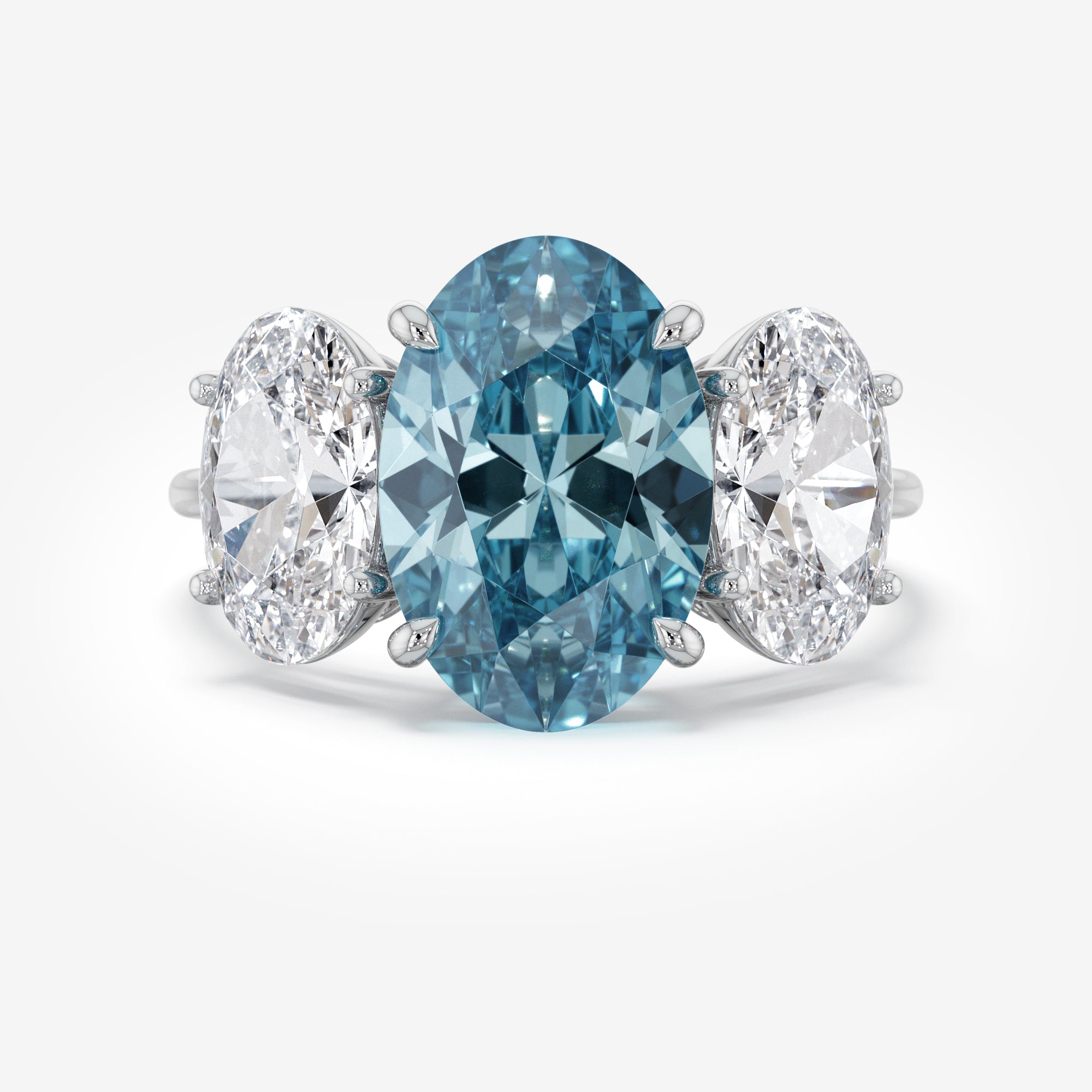 Blue Mirage Blue Diamond Ring (7 Сt. T.W.)
