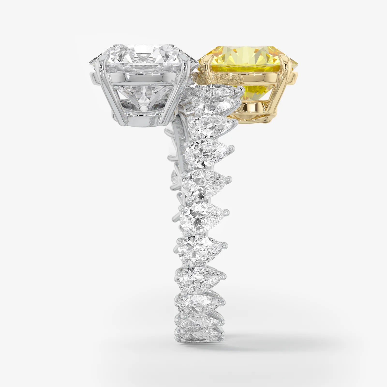Bright Meets Right Toi et Moi Diamond Ring