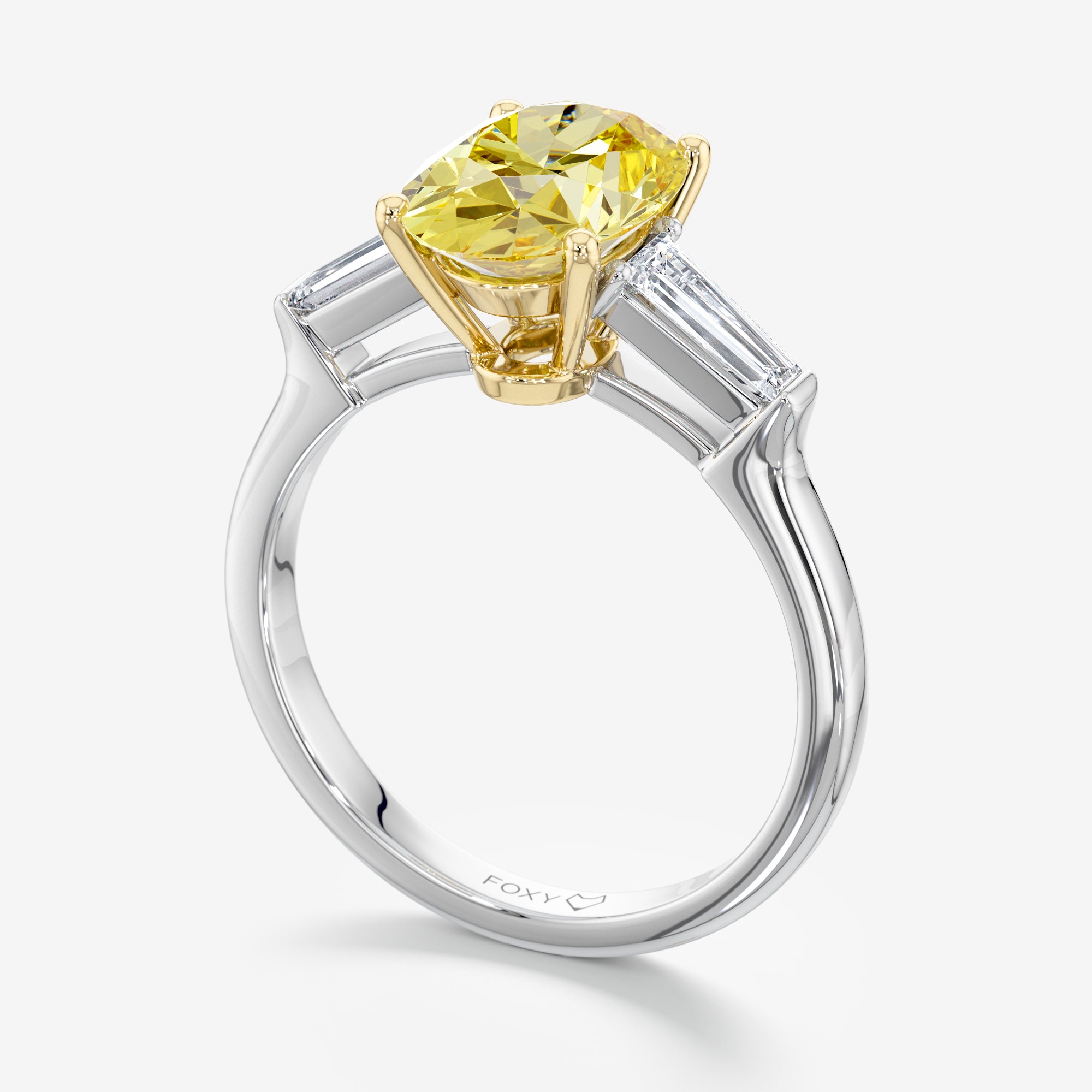 Helios Myth Yellow Diamond Ring (3,5 Сt. T.W.)