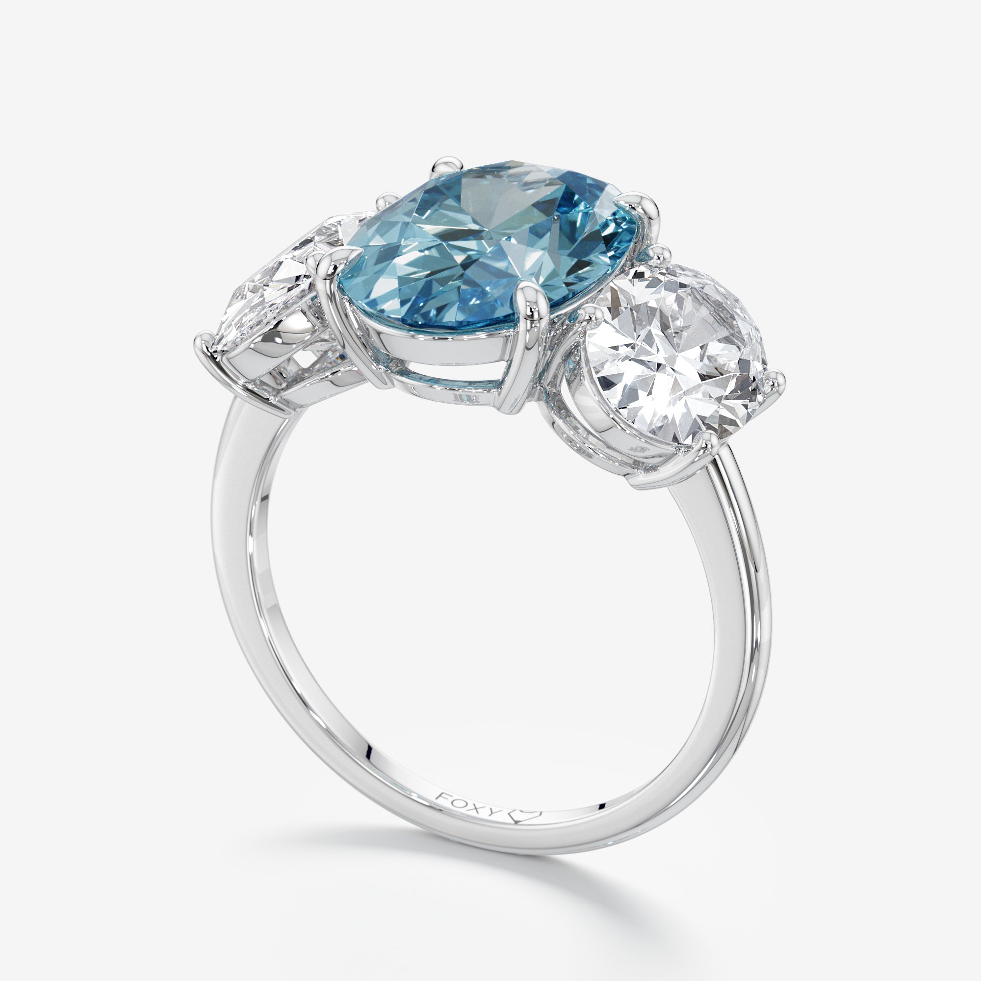 Blue Mirage Blue Diamond Ring (7 Сt. T.W.)