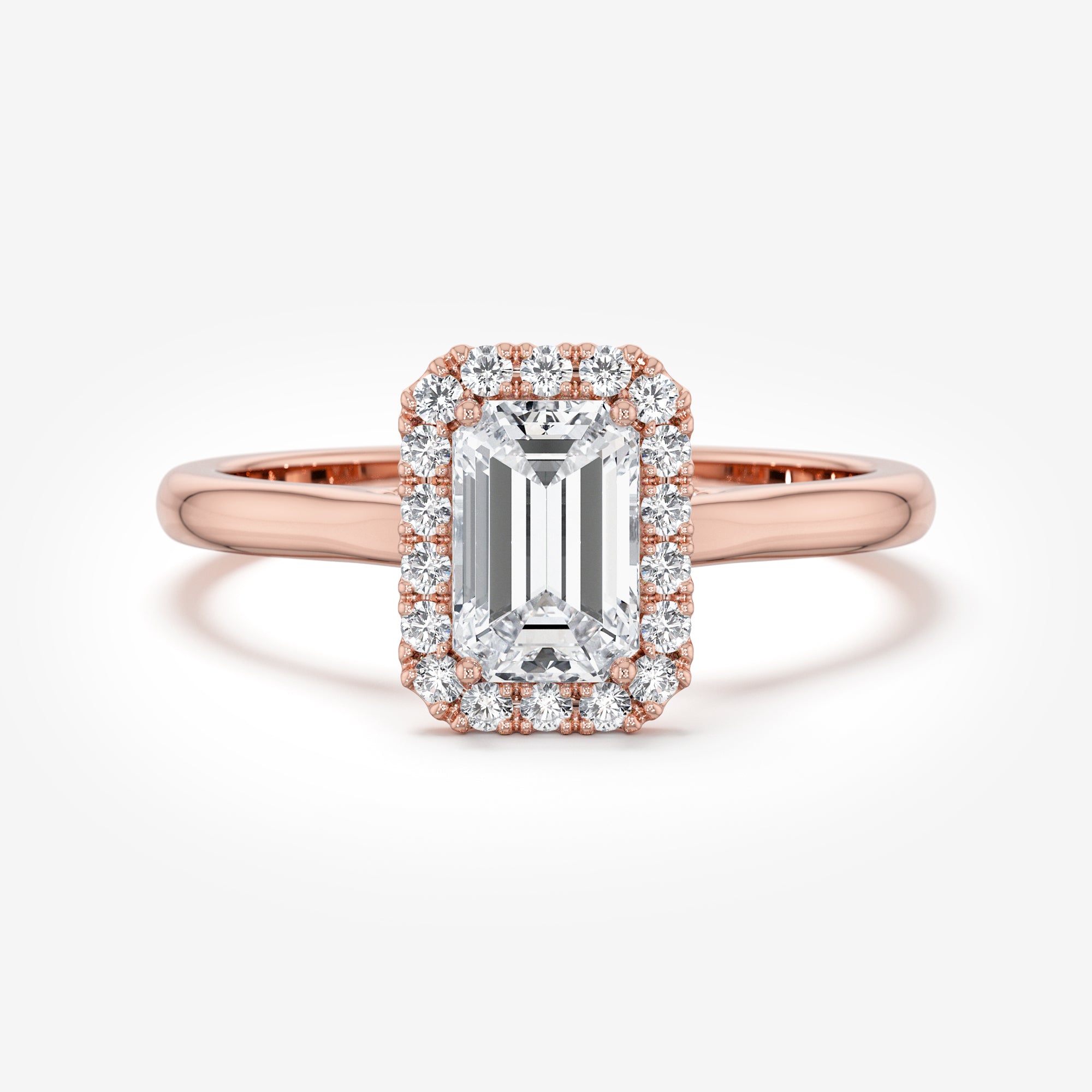 Halo Engagement Ring
