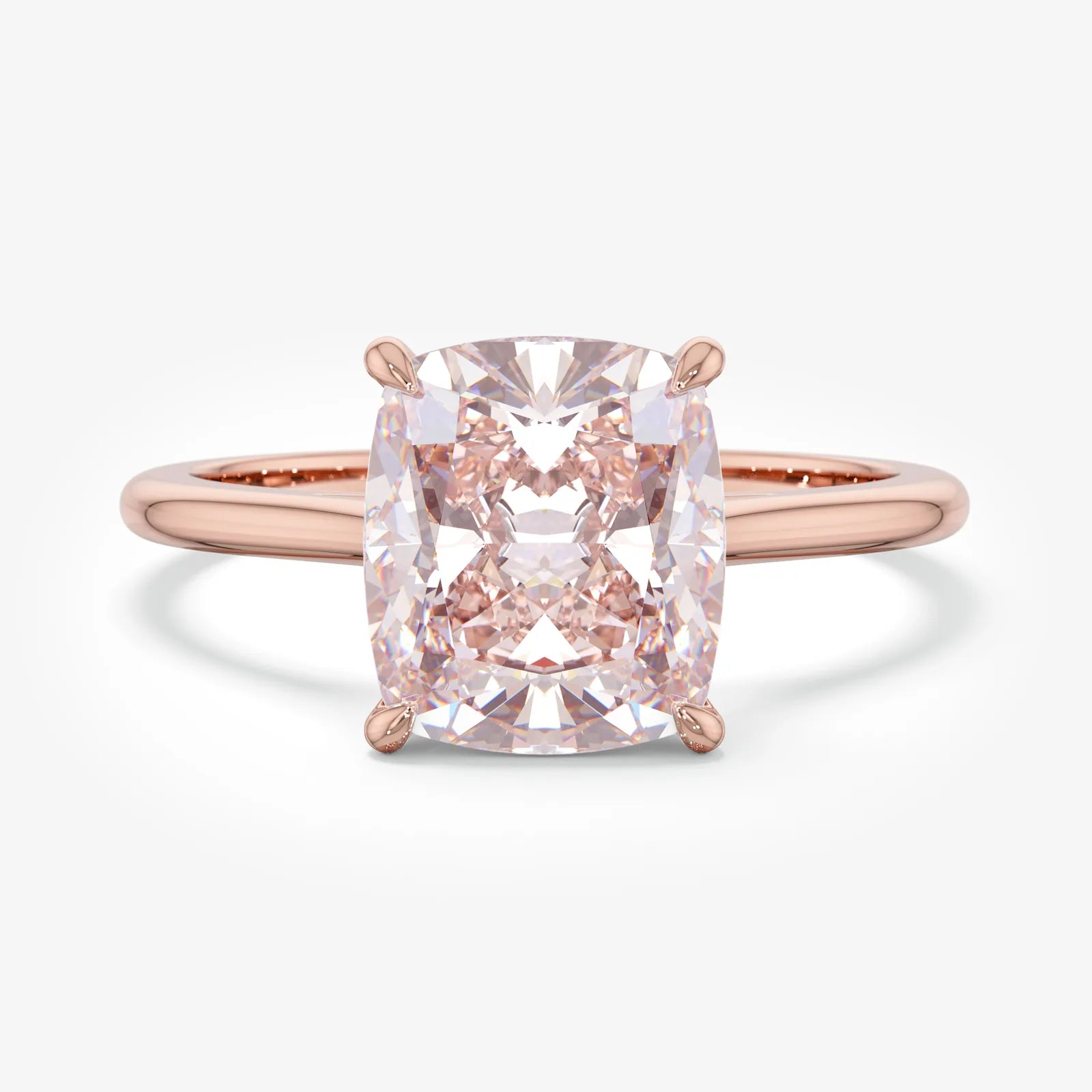 You See It Solitaire Radiant Diamond Ring