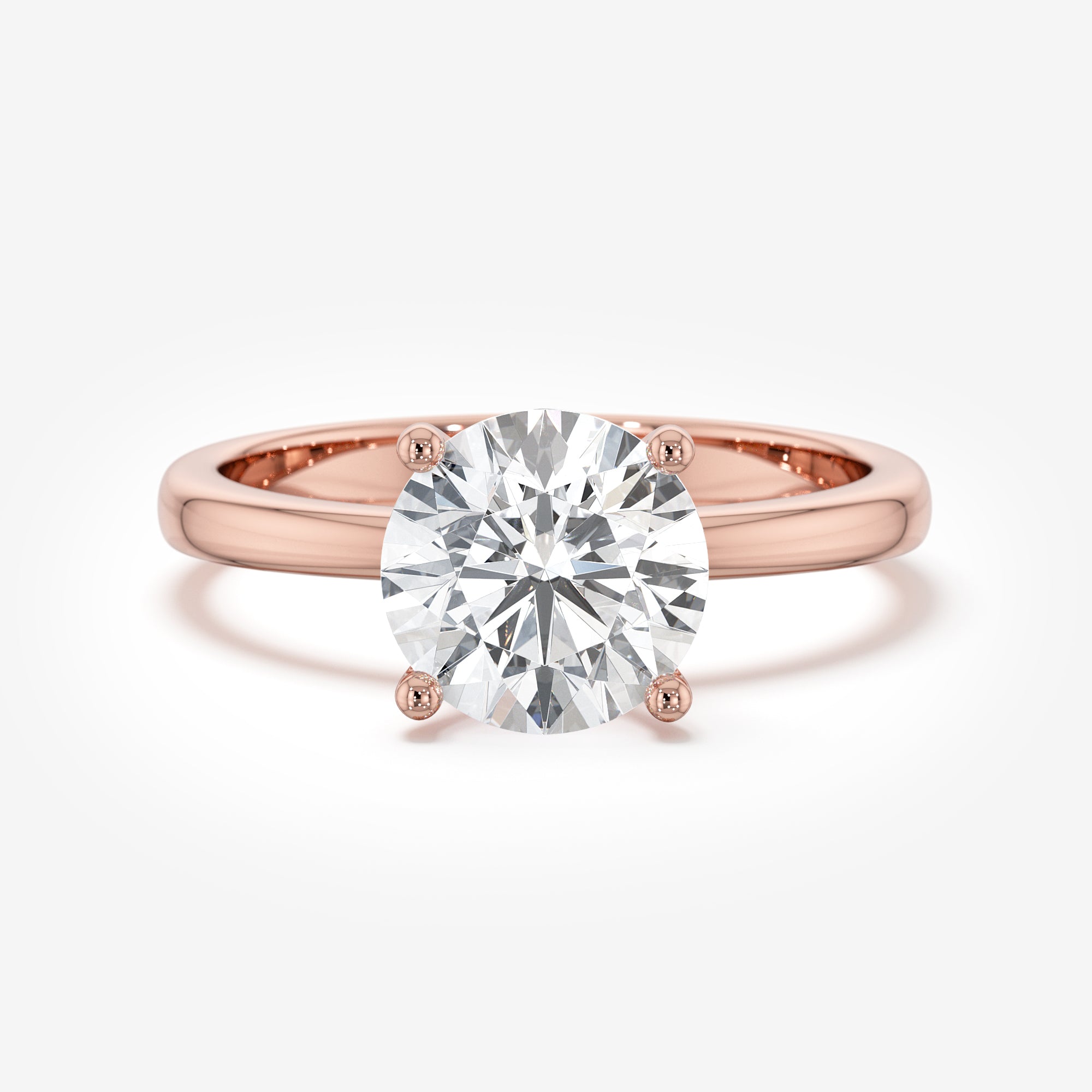 4-Prong Solitaire Engagement Ring