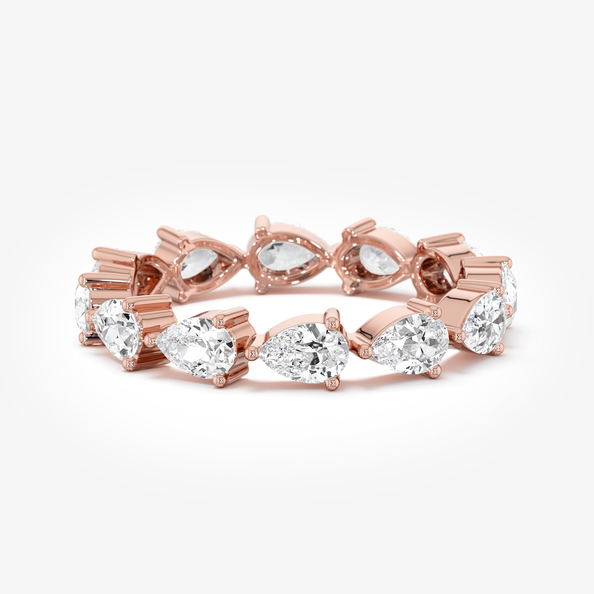 East-West Eternity Ring