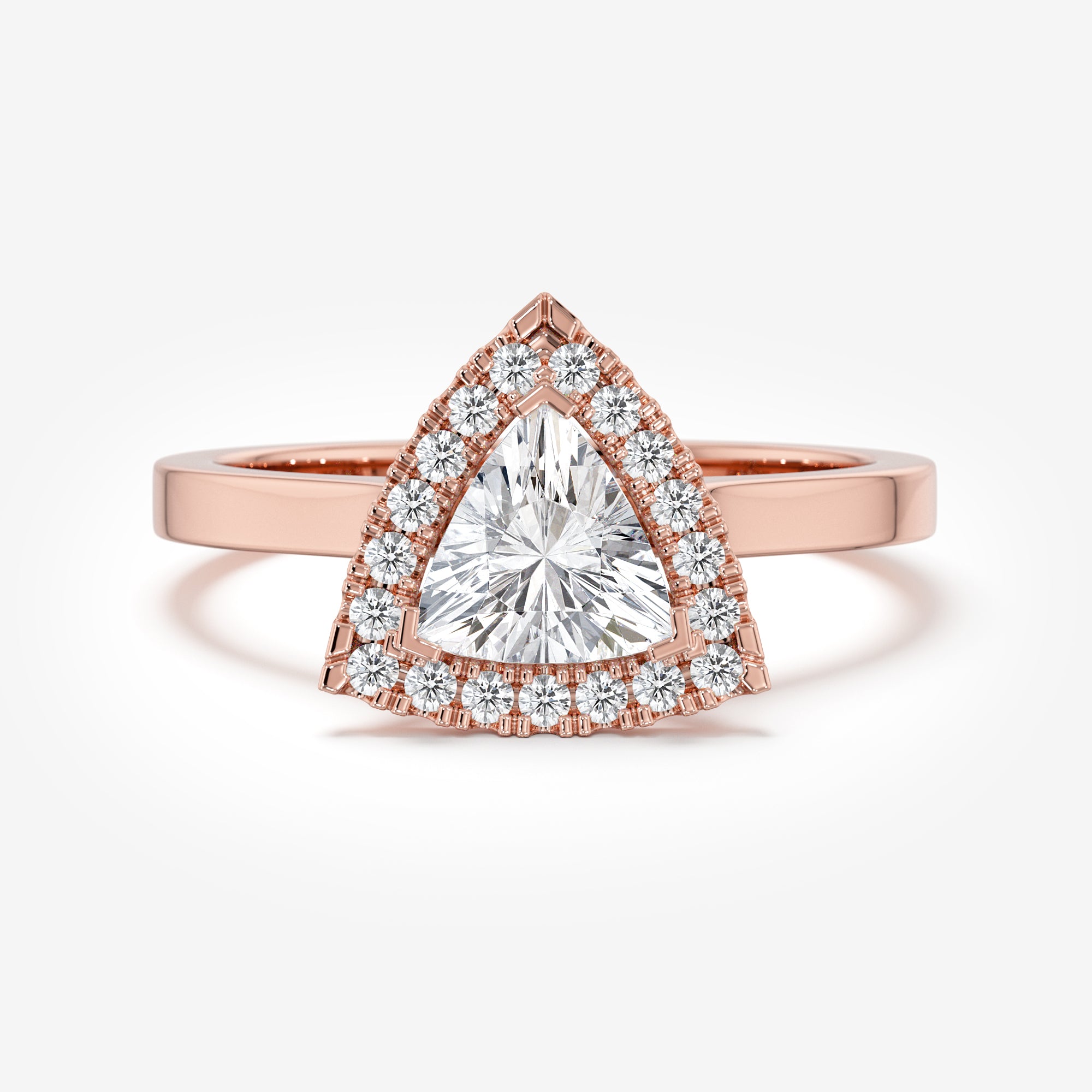Halo Engagement Ring