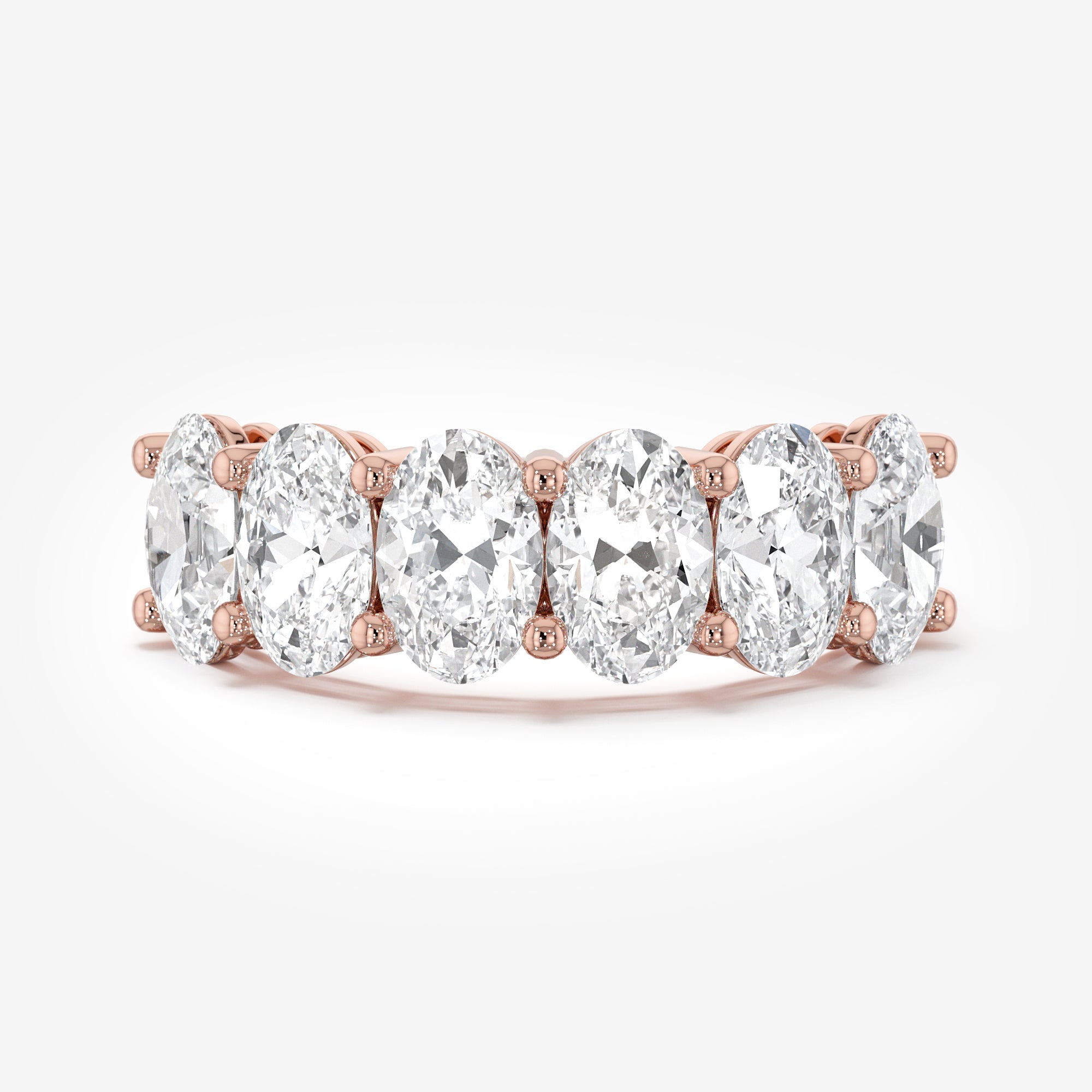 Six Stone Anniversary Ring
