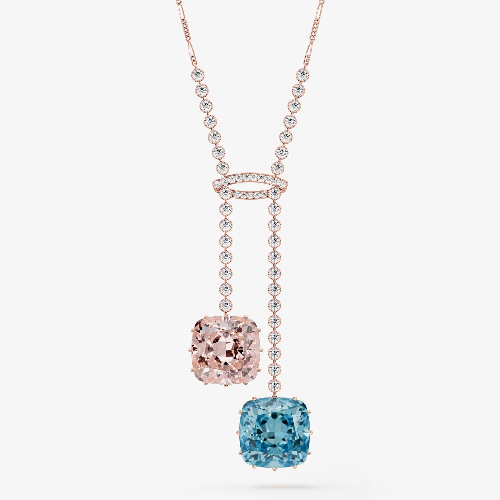 Perfect Contrast Pendant Necklace