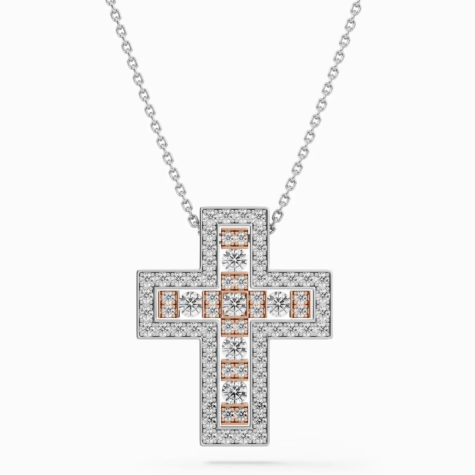 Cross My Heart Pendant Necklace