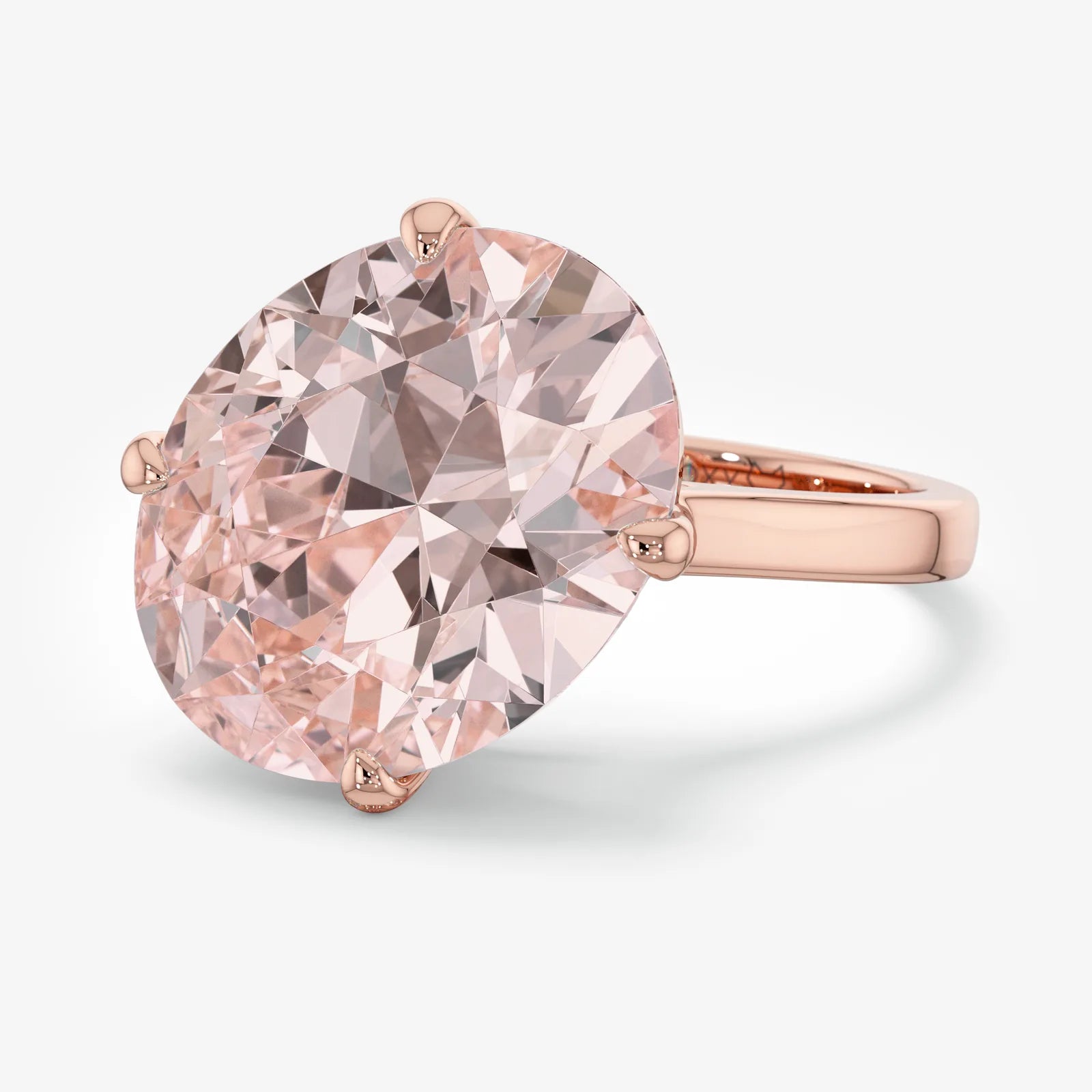 Call it Love Solitaire Oval Diamond Ring
