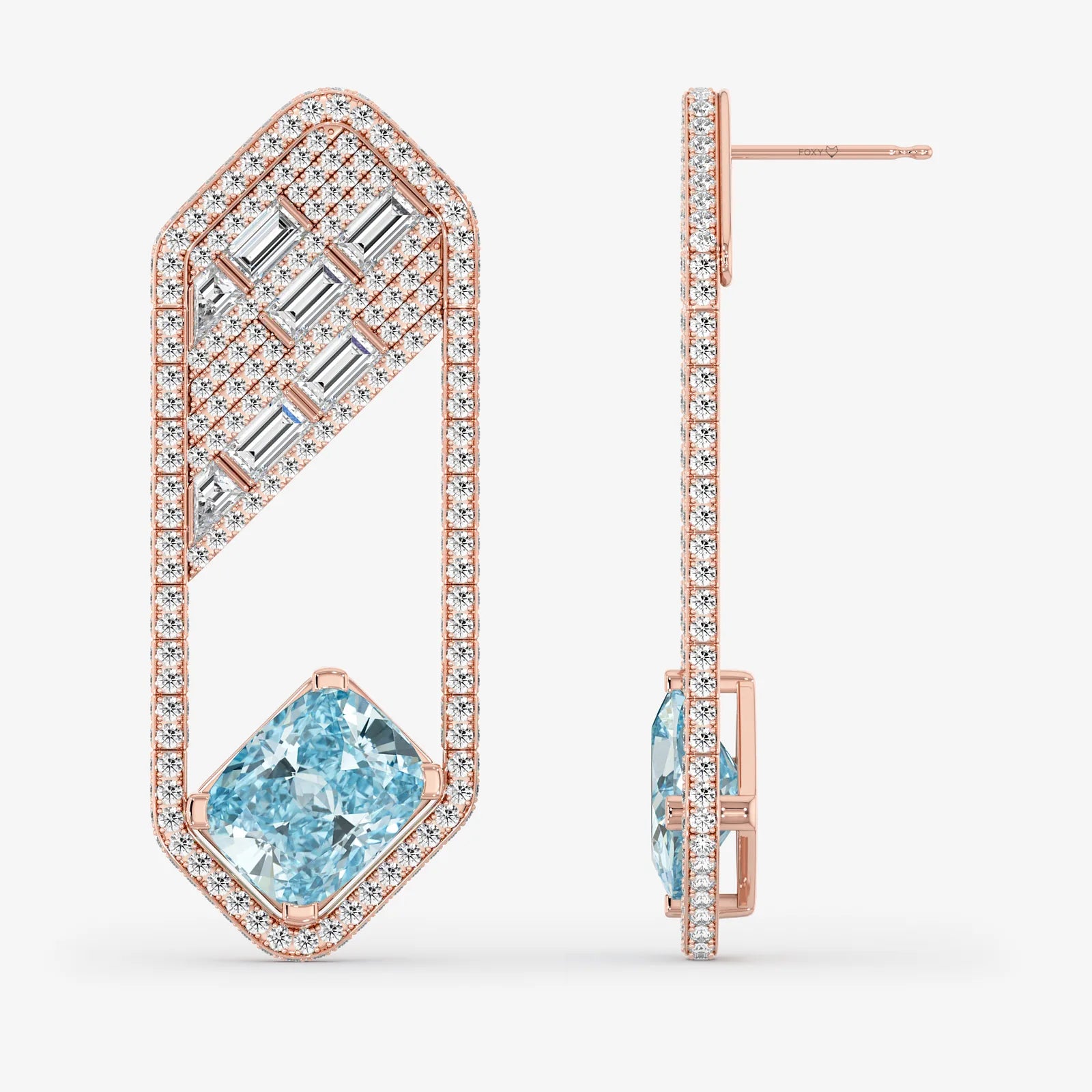 Ice Has Edges Drop Earrings (23 Сt. T.W.)
