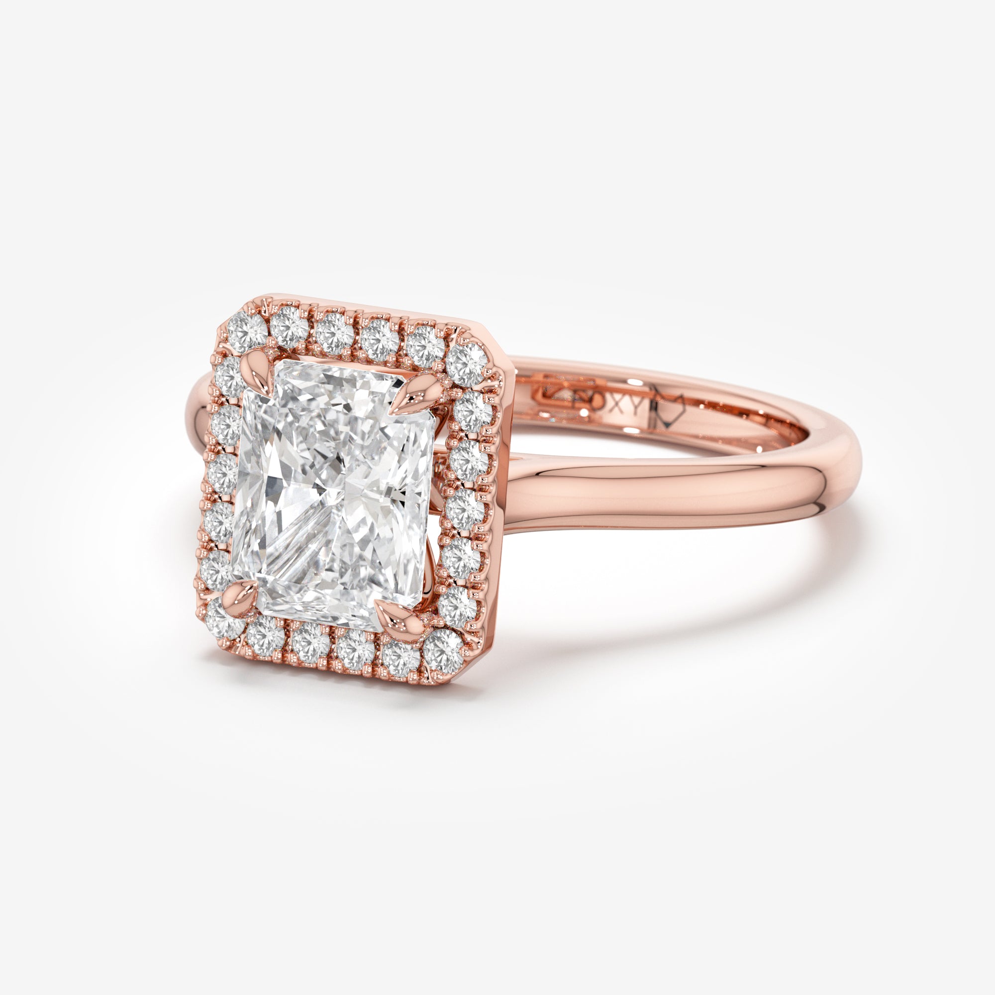 Halo Engagement Ring