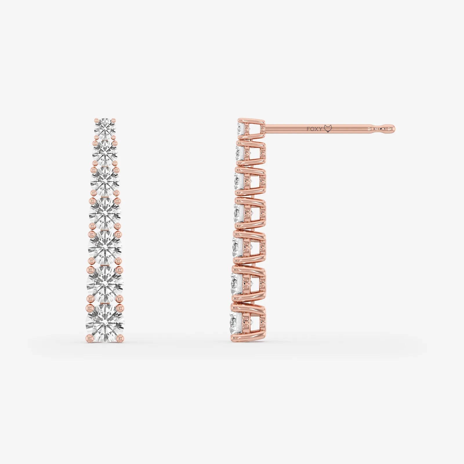 Tennis Drop Earrings
