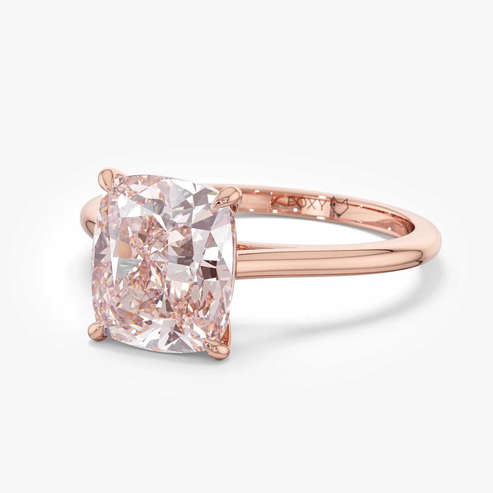 You See It Solitaire Radiant Diamond Ring