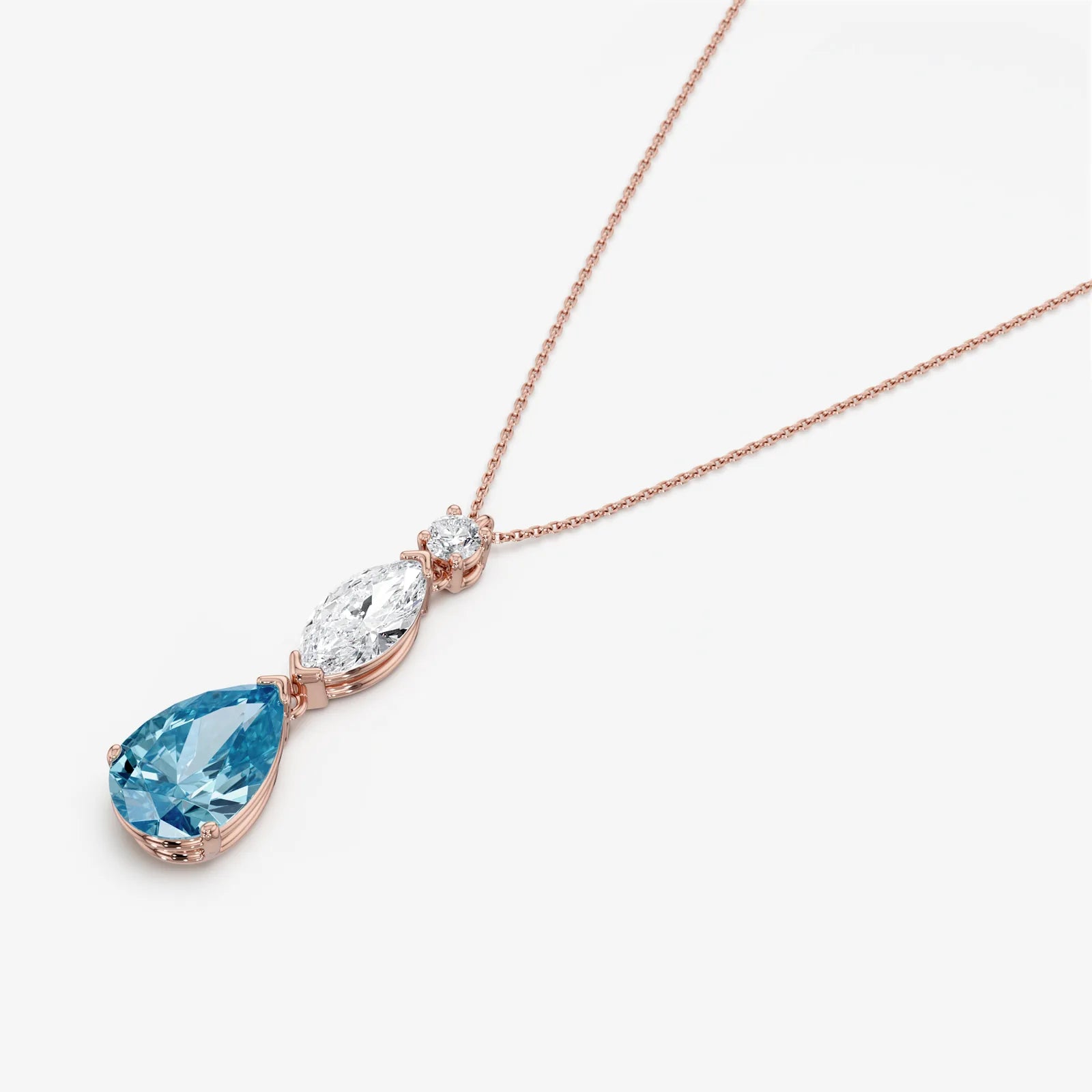Blue Did That Pendant Necklace
