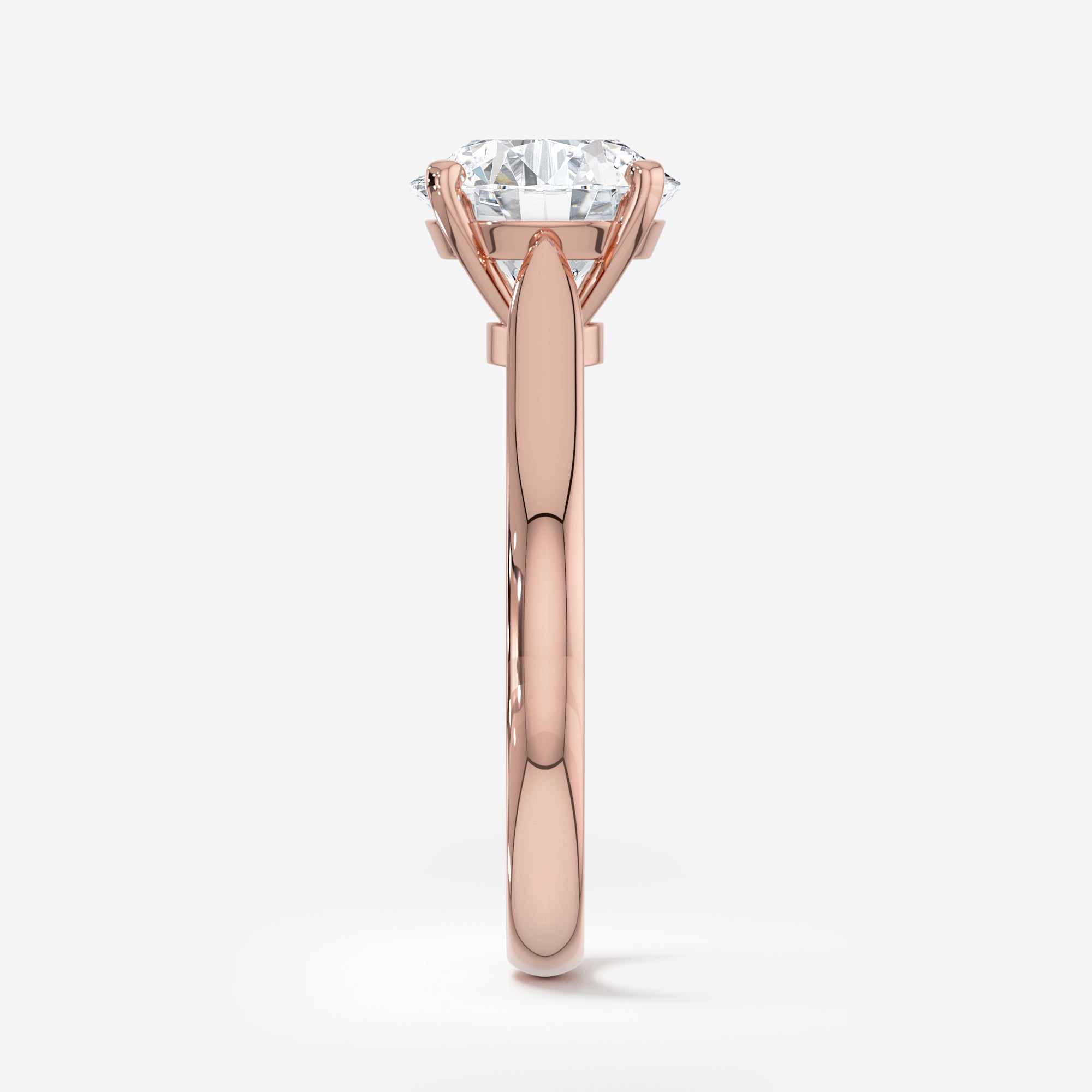 Cathedral Solitaire Engagement Ring