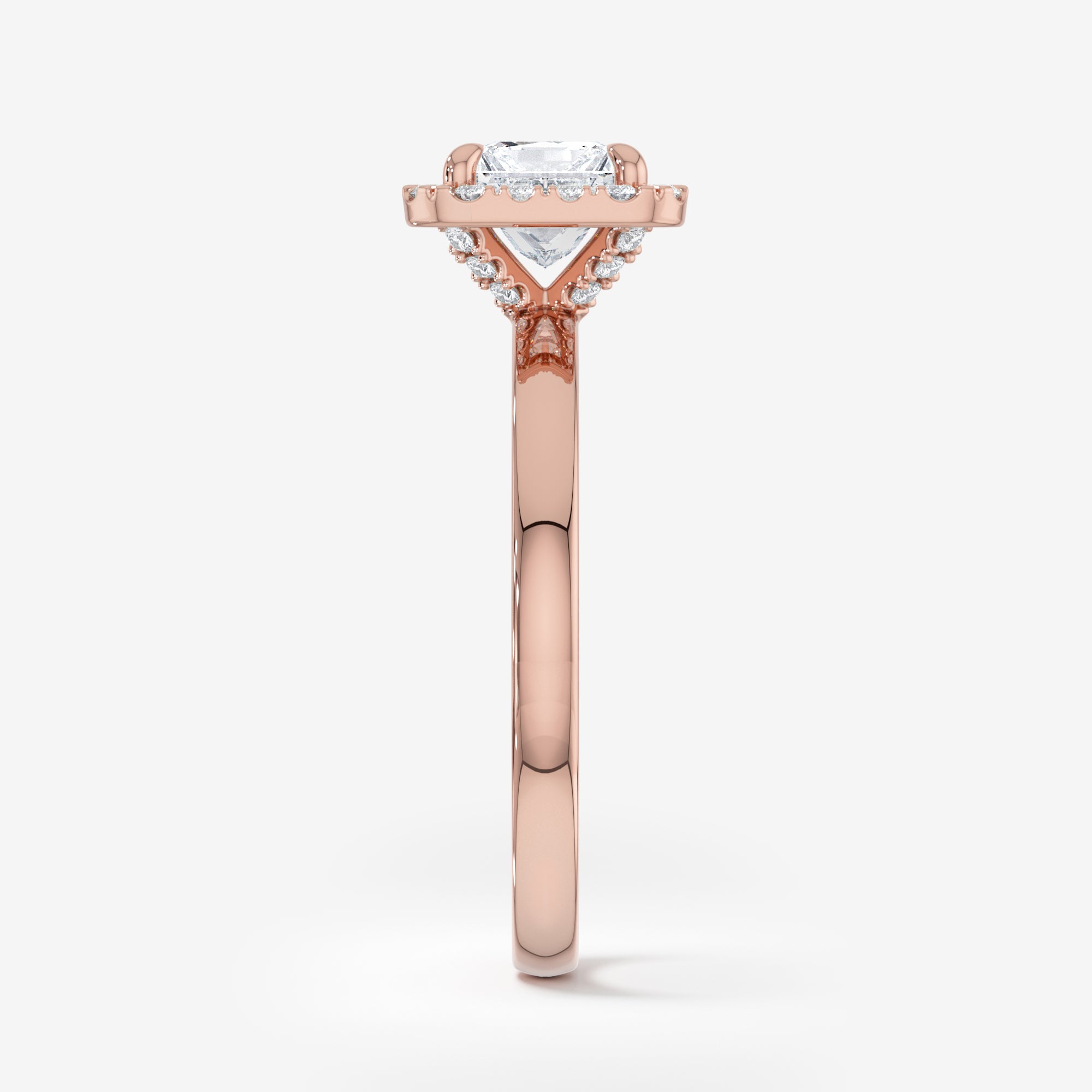 Halo Engagement Ring