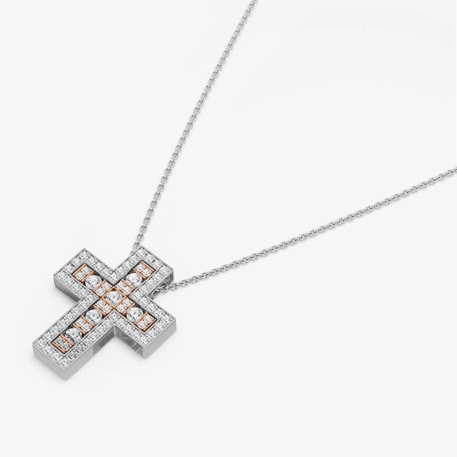 Cross My Heart Pendant Necklace