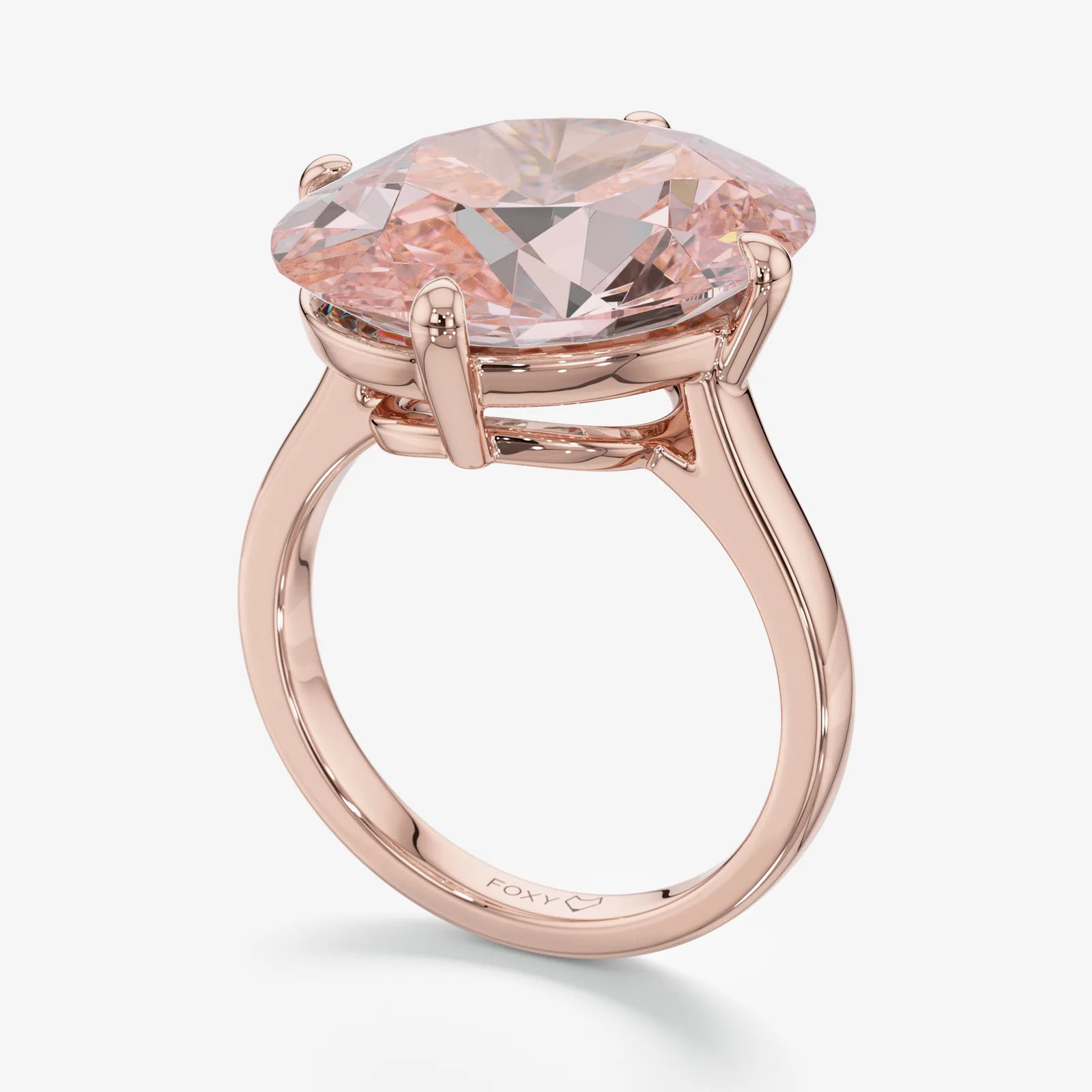Call it Love Solitaire Oval Diamond Ring