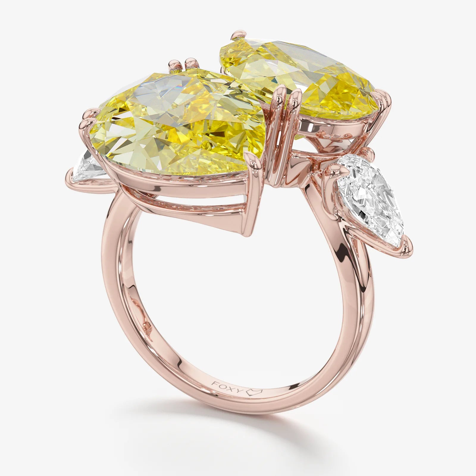 Look Twice Toi et Moi Diamond Ring