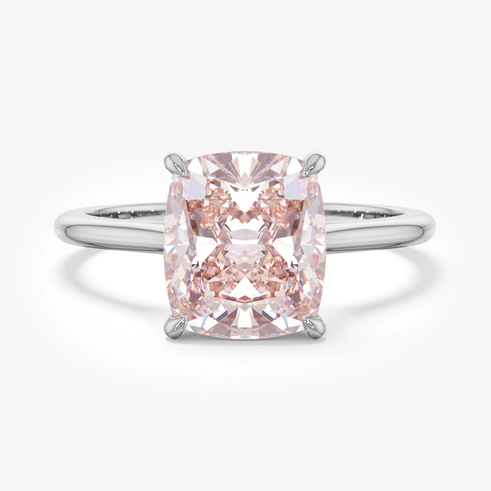 You See It Solitaire Radiant Diamond Ring