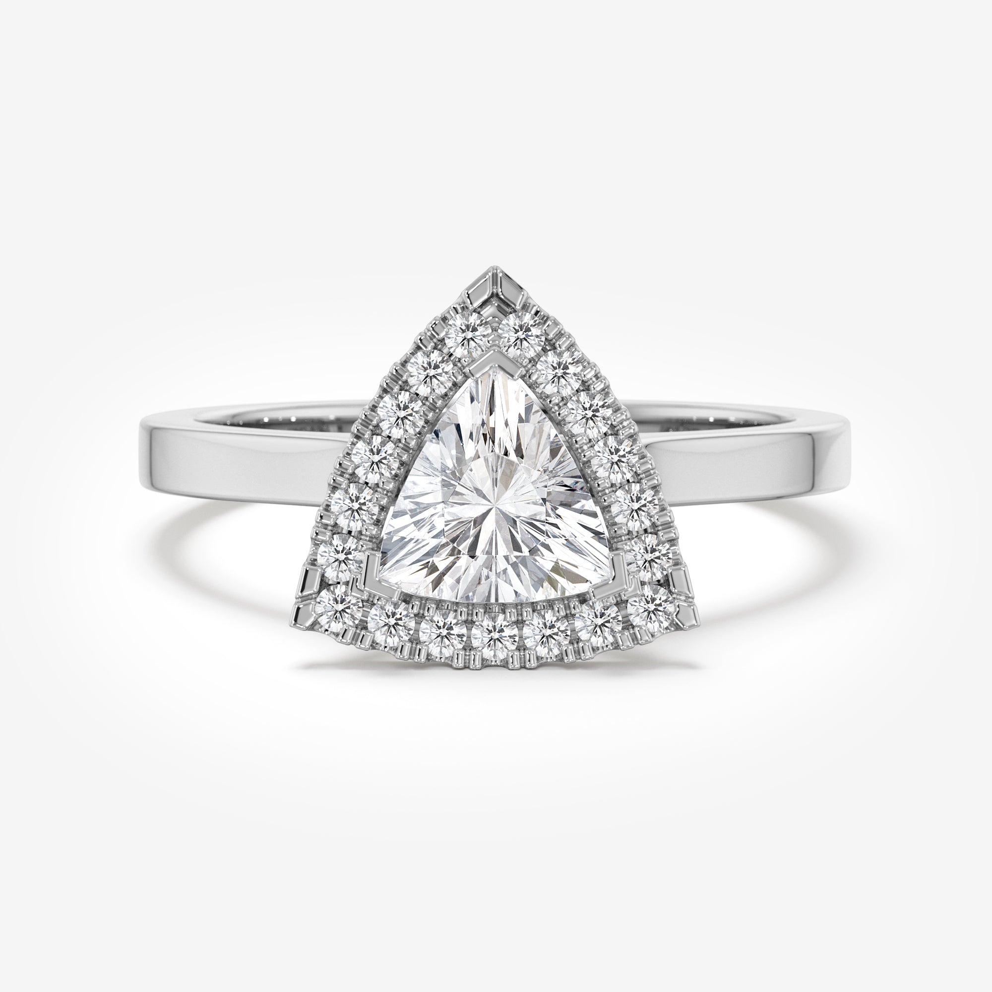 Halo Engagement Ring