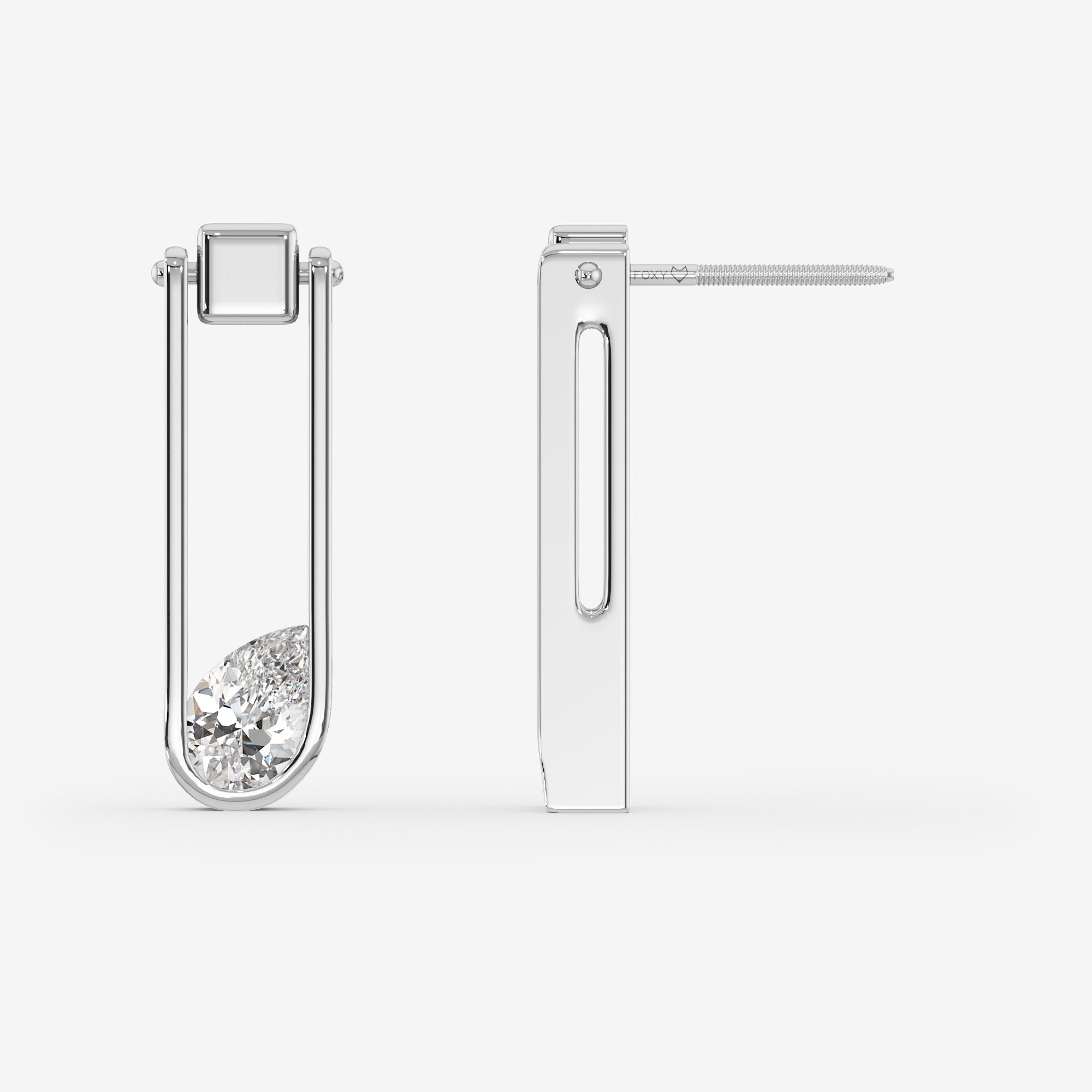 Drop Earrings (2 Сt. T.W.)