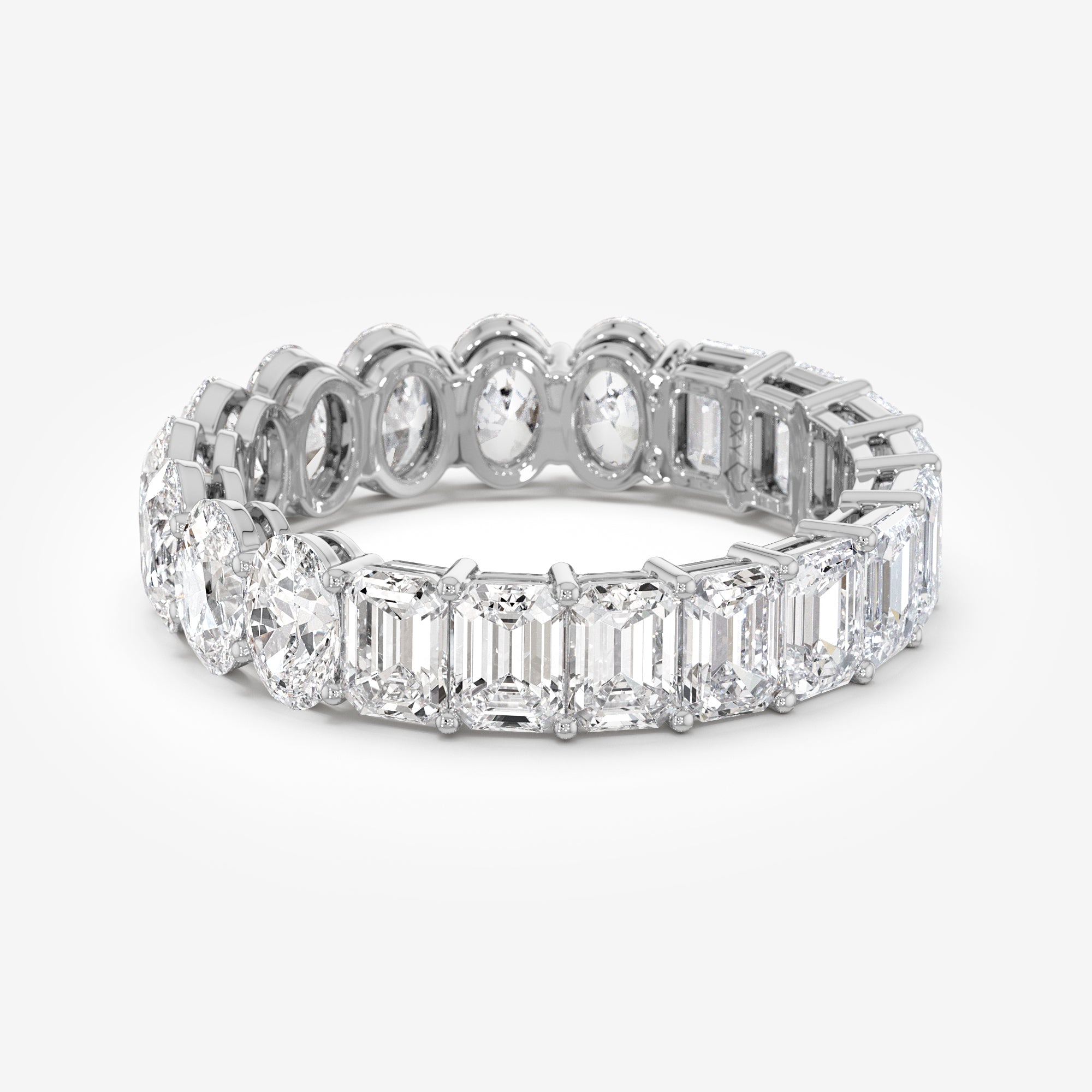 Multi-Shape Diamond Eternity Ring