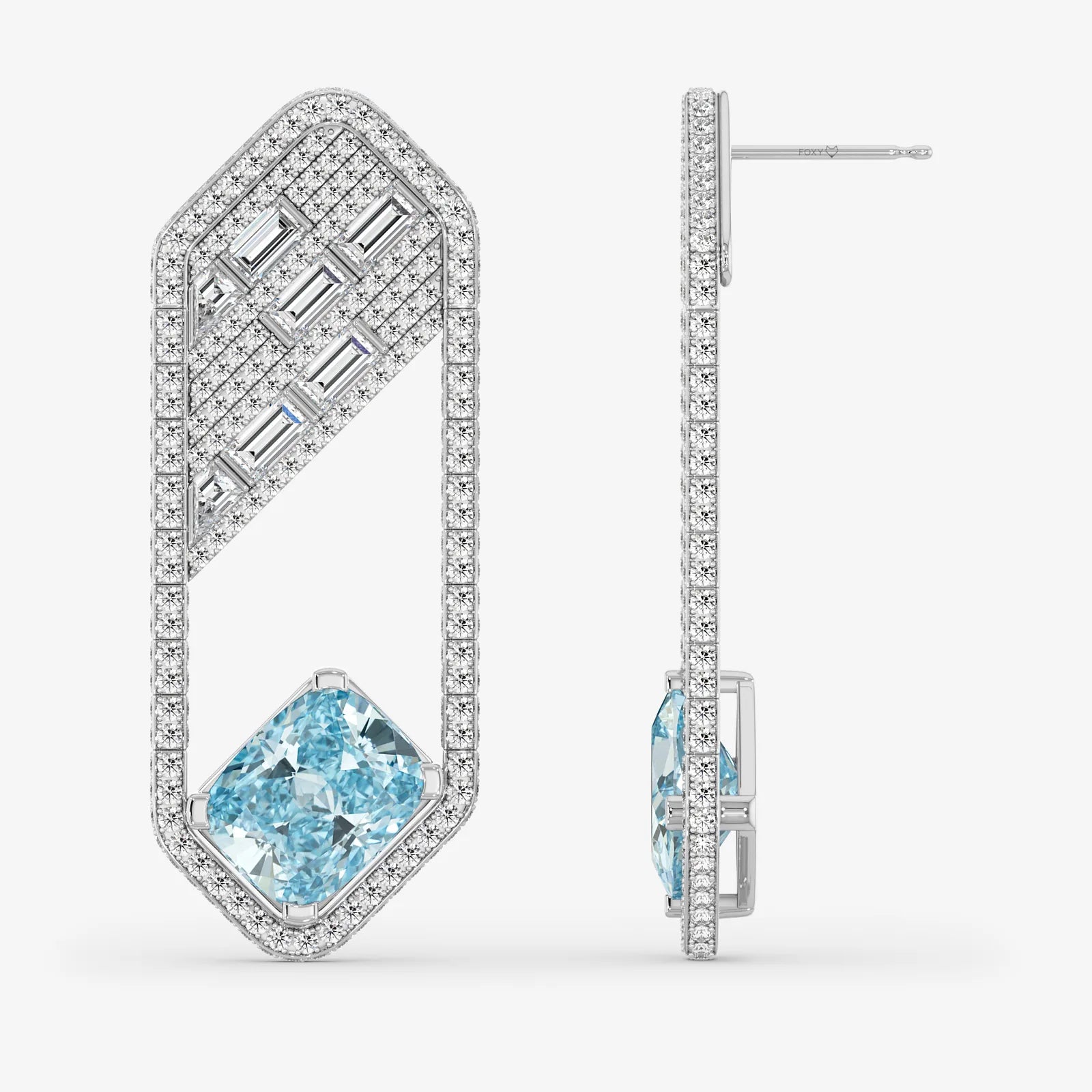 Ice Has Edges Drop Earrings (23 Сt. T.W.)