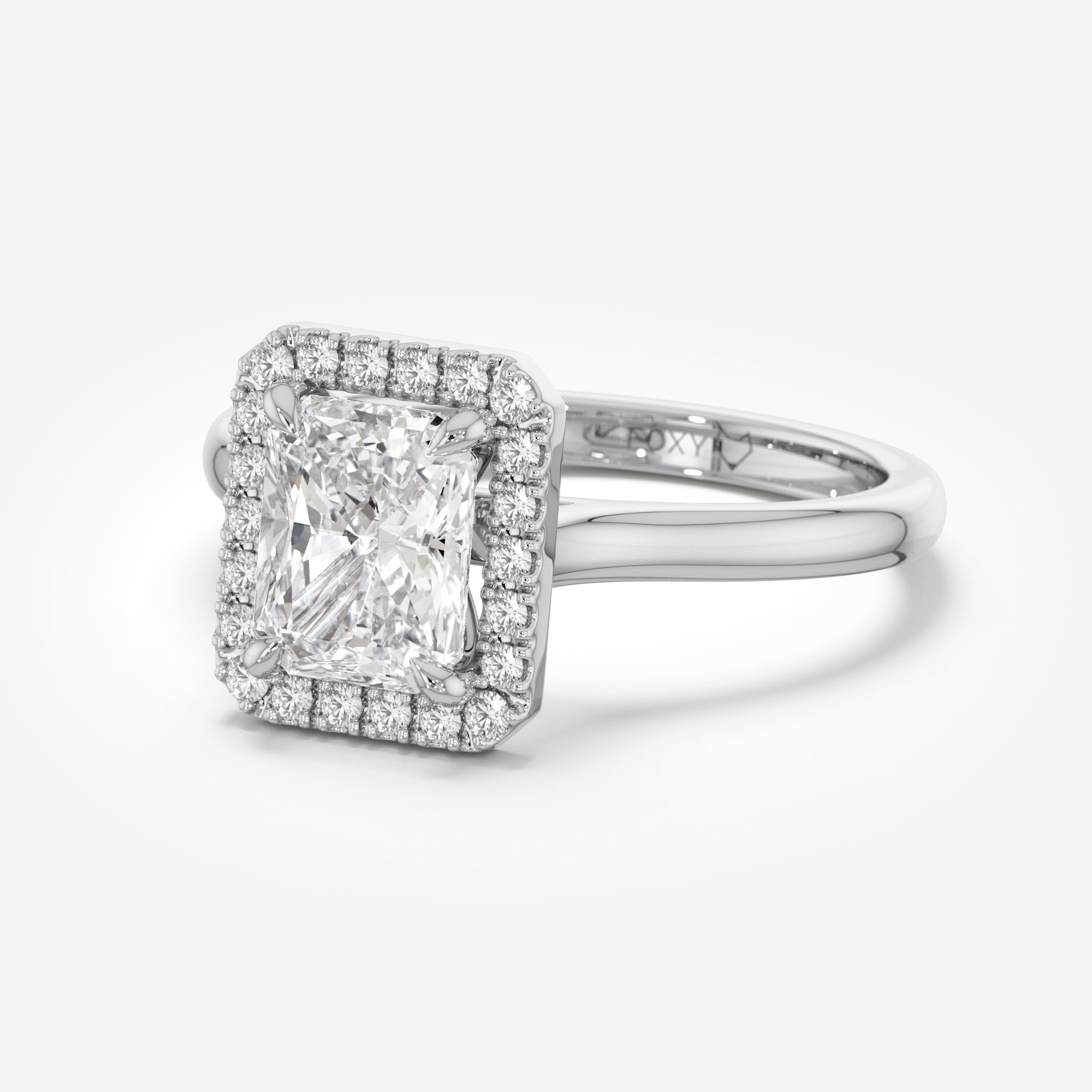 Halo Engagement Ring