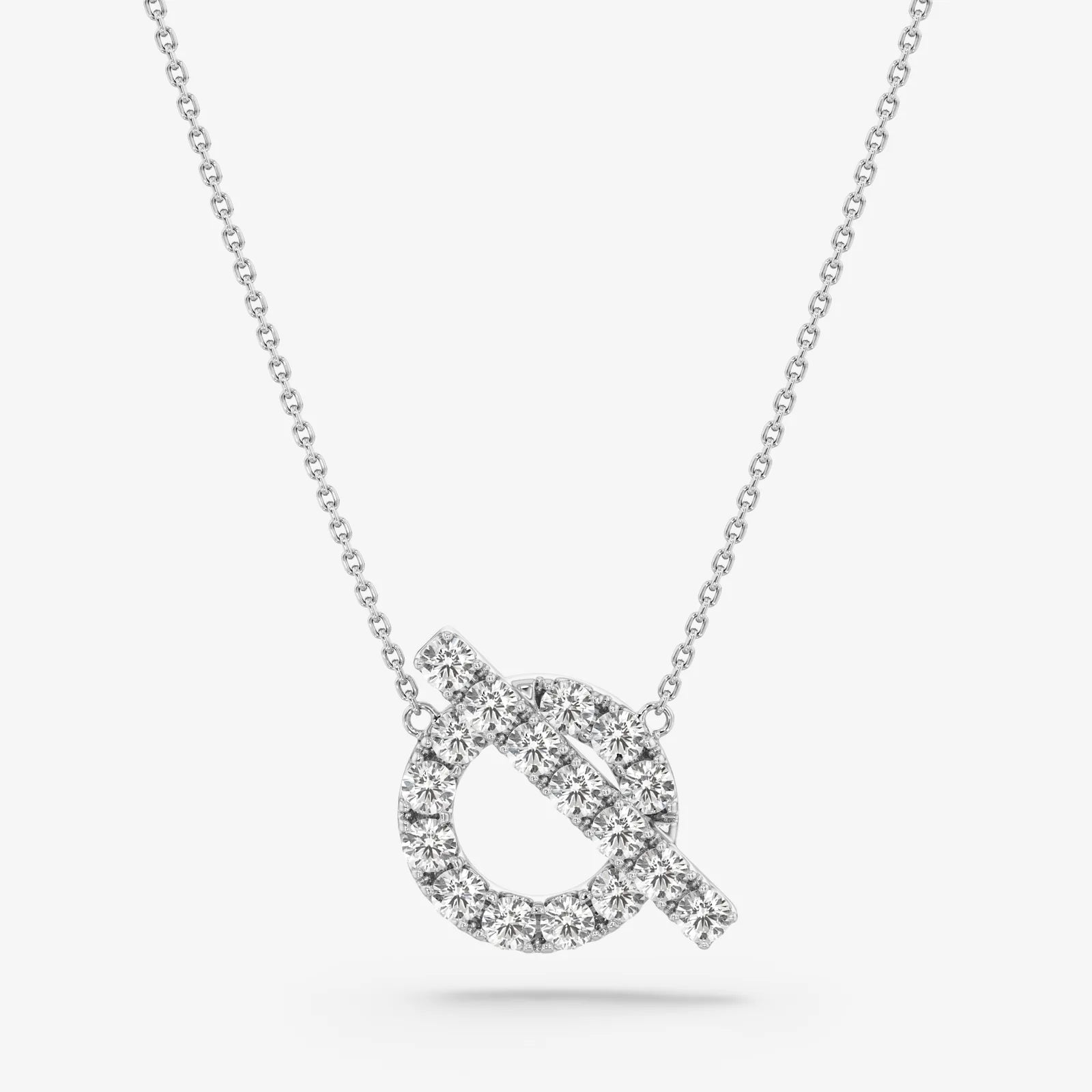Twist Ring Pendant Pendant Necklace