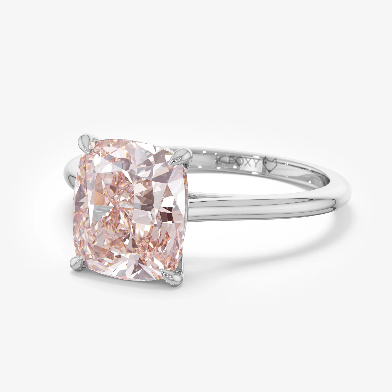 You See It Solitaire Radiant Diamond Ring