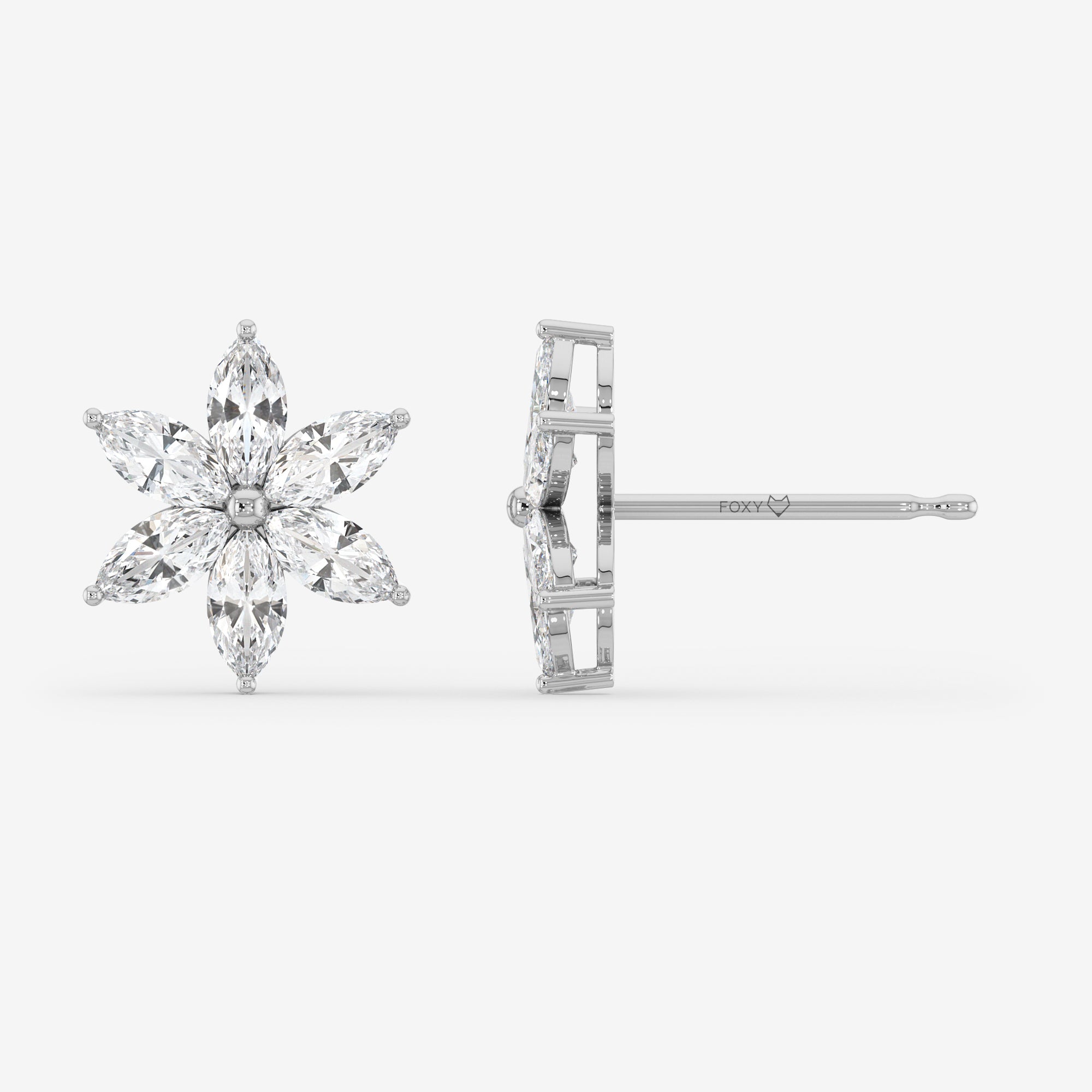 Flower Stud Earrings