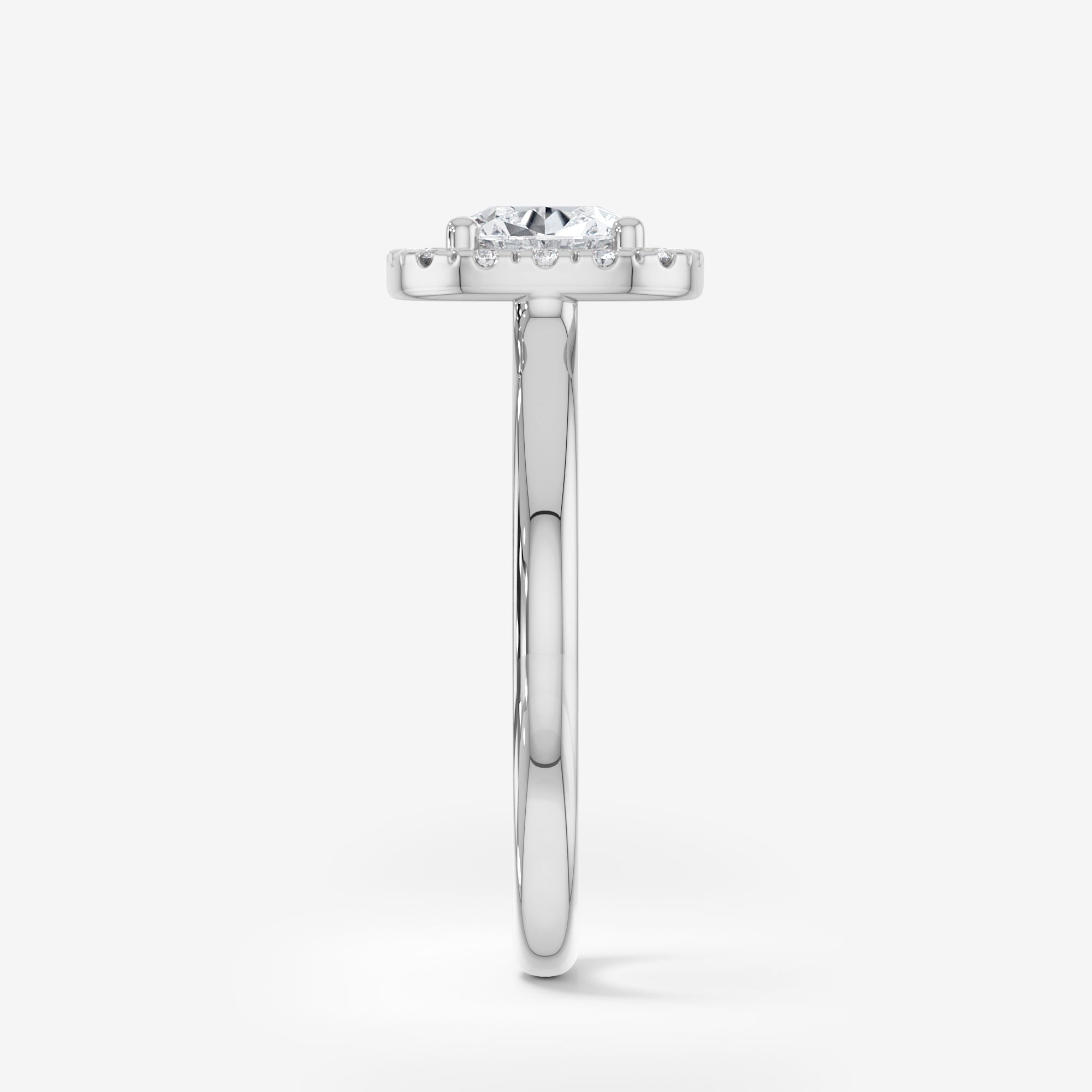 Halo Engagement Ring