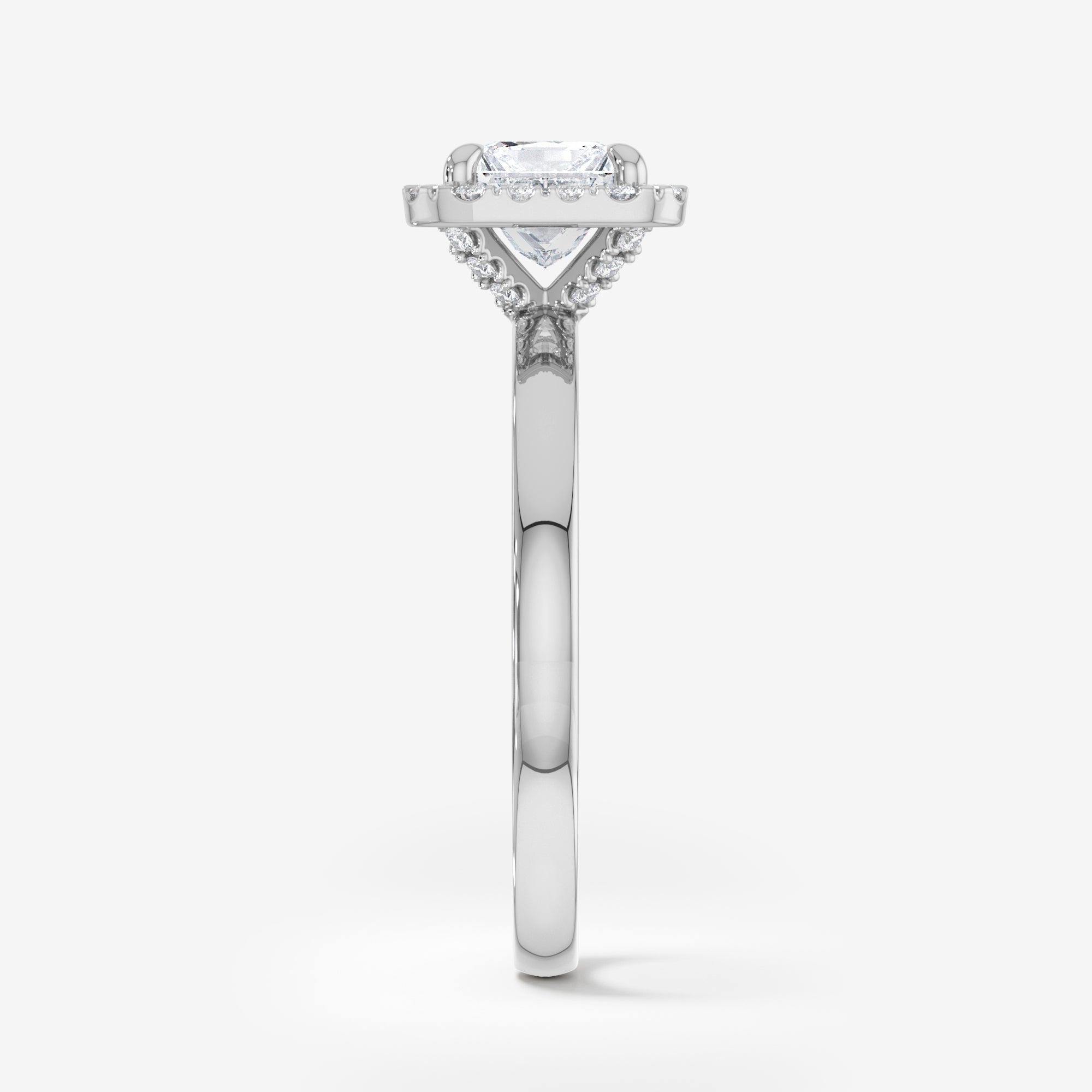 Halo Engagement Ring