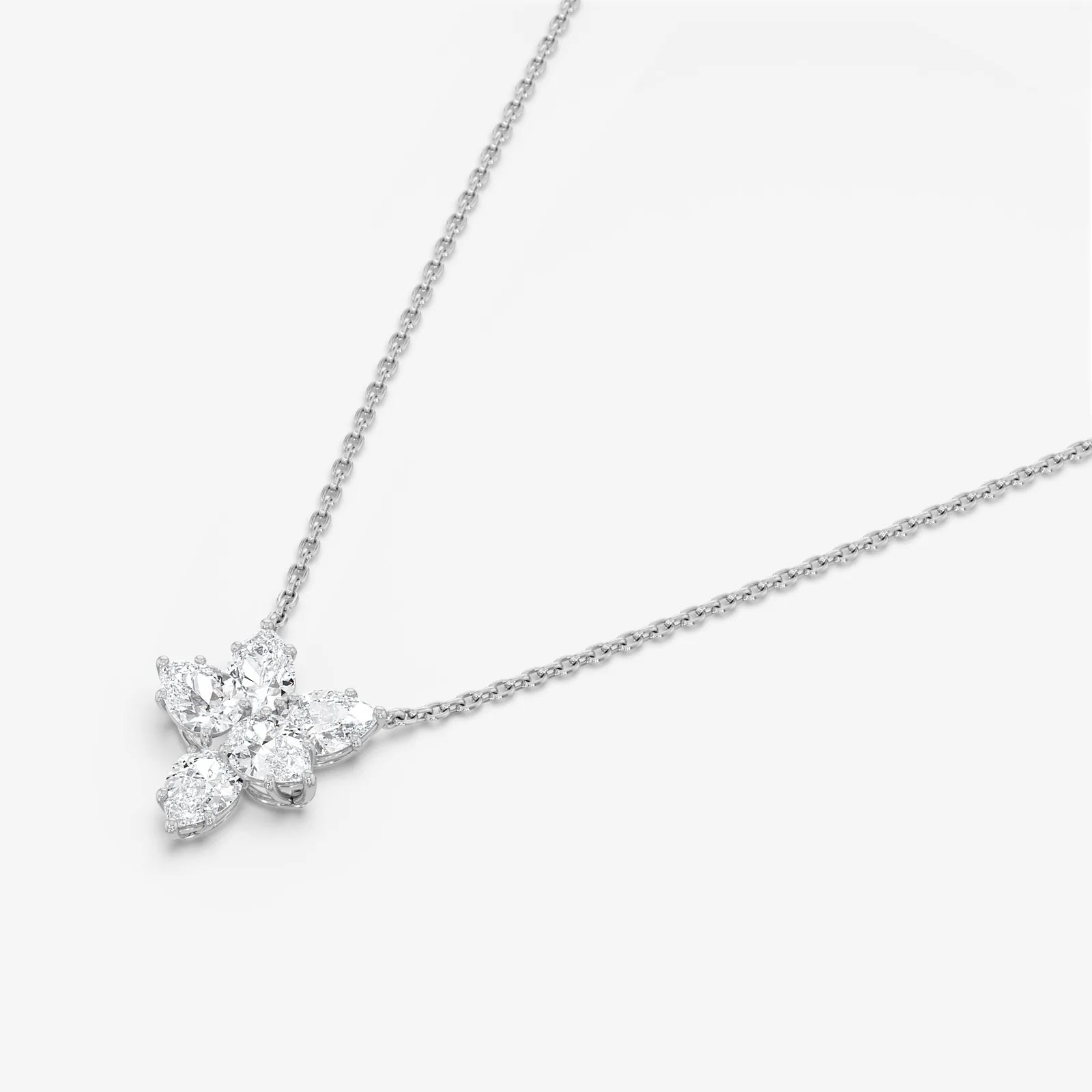 Bloom Pear Pendant Necklace
