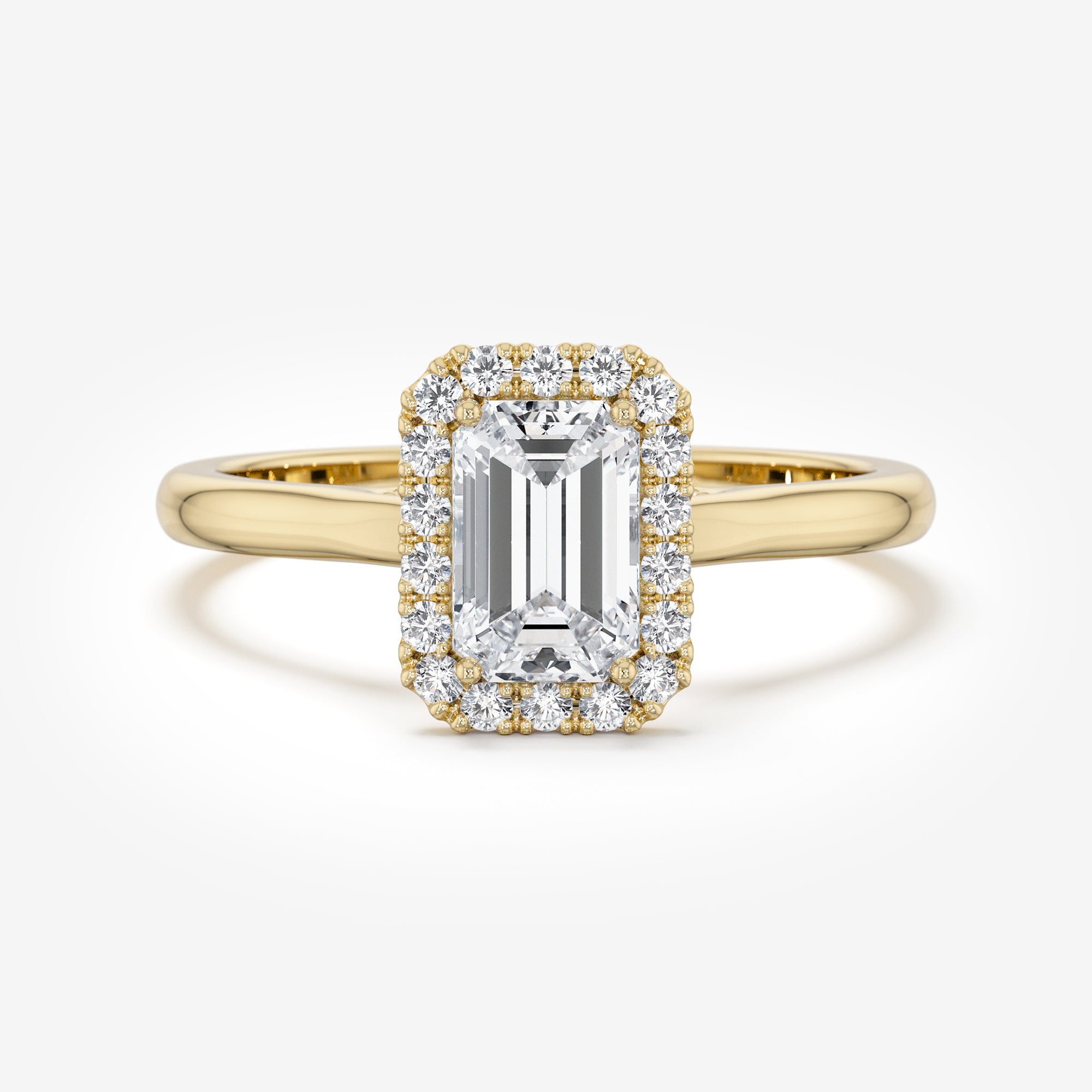 Halo Engagement Ring