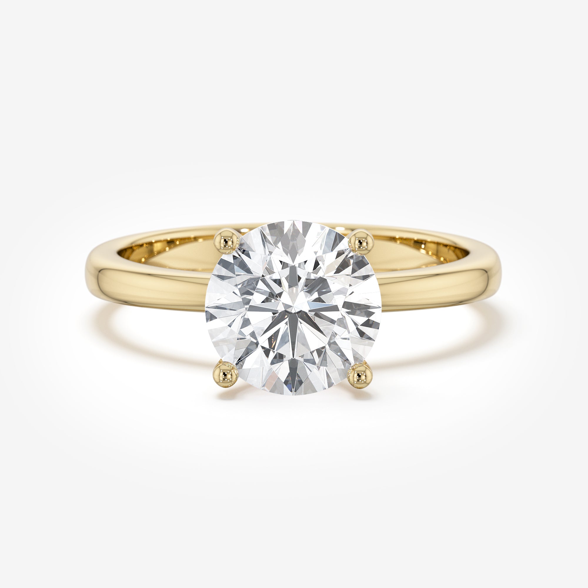 4-Prong Solitaire Engagement Ring