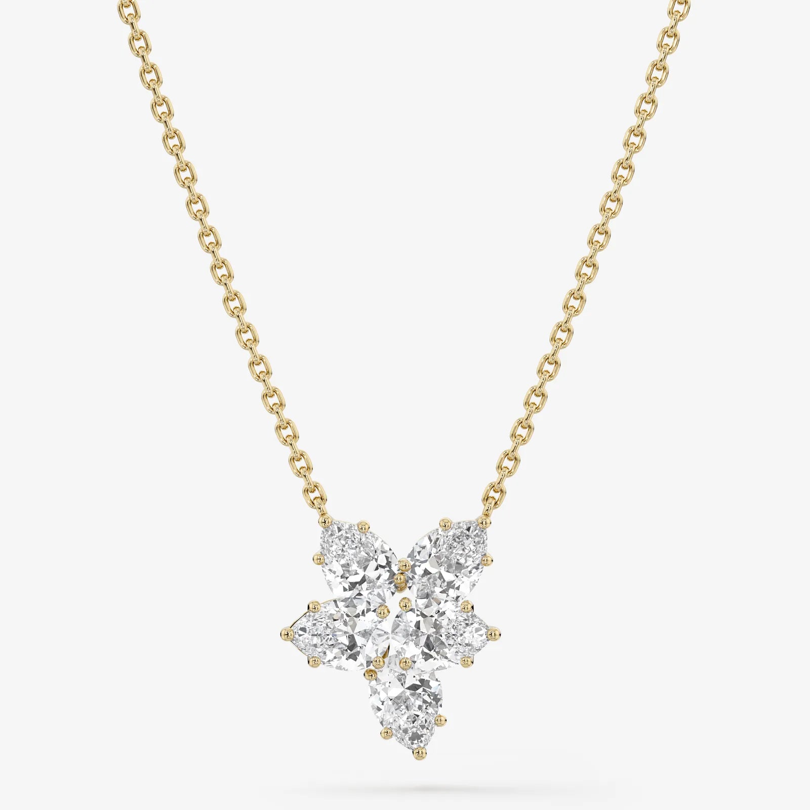 Bloom Pear Pendant Necklace