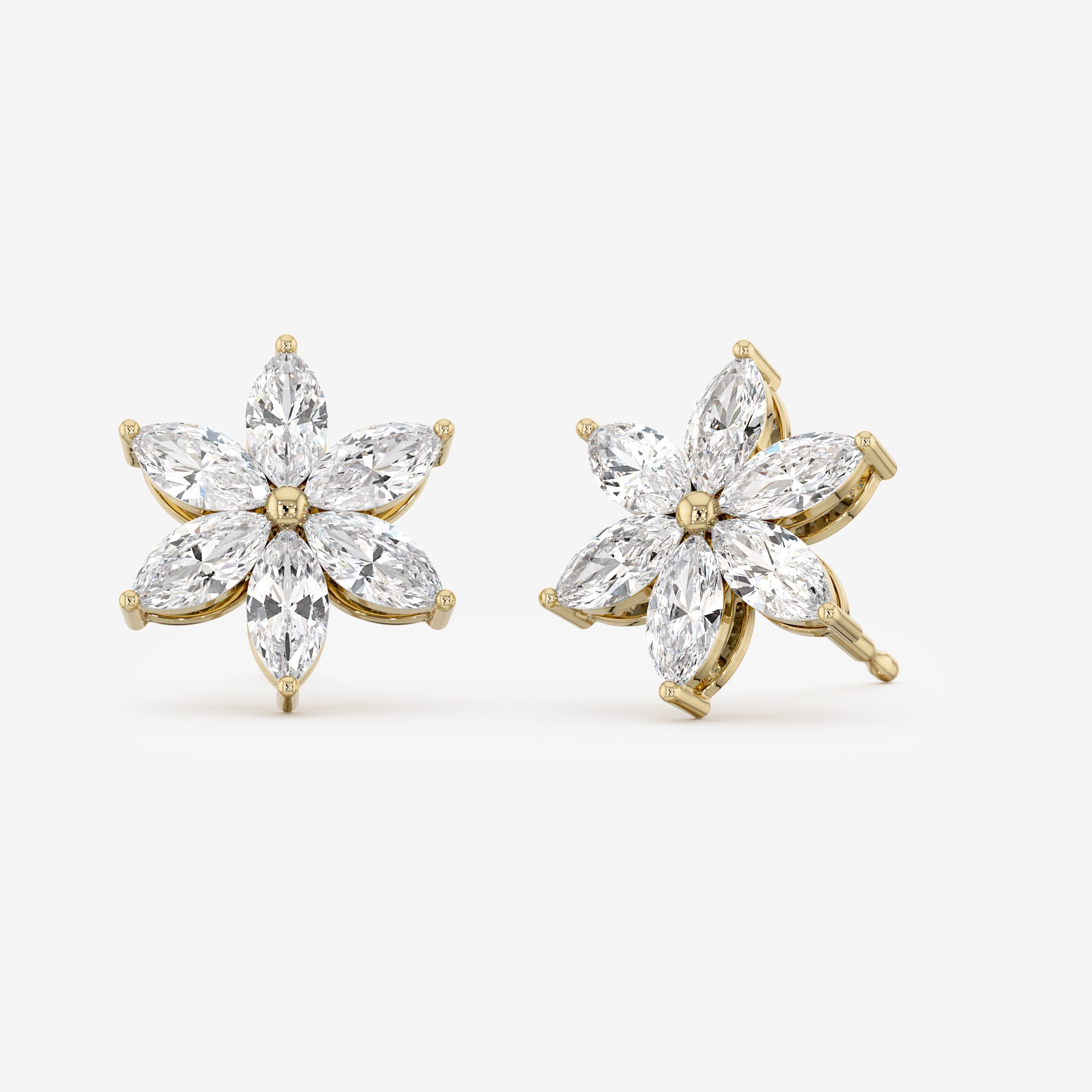 Flower Stud Earrings