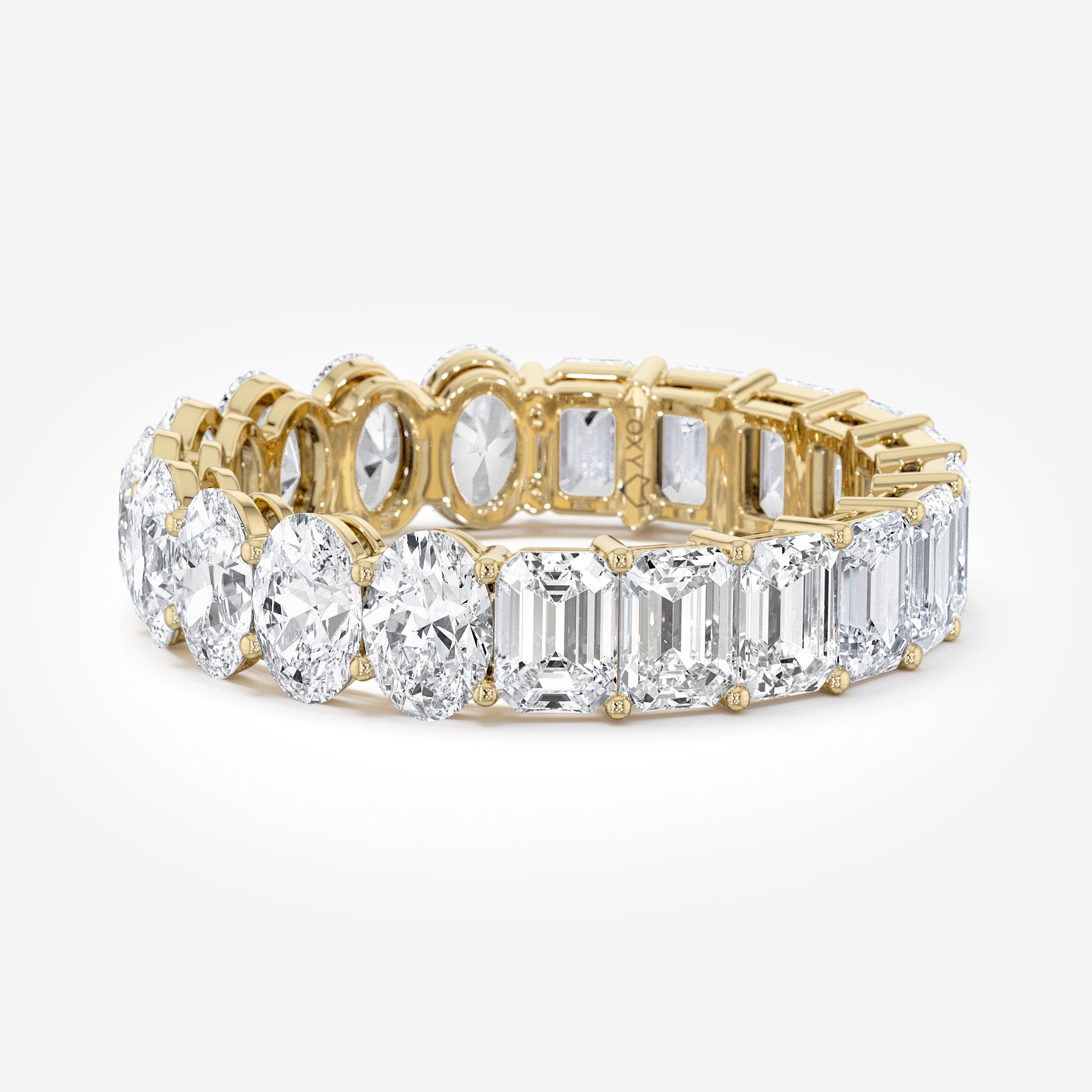Multi-Shape Diamond Eternity Ring