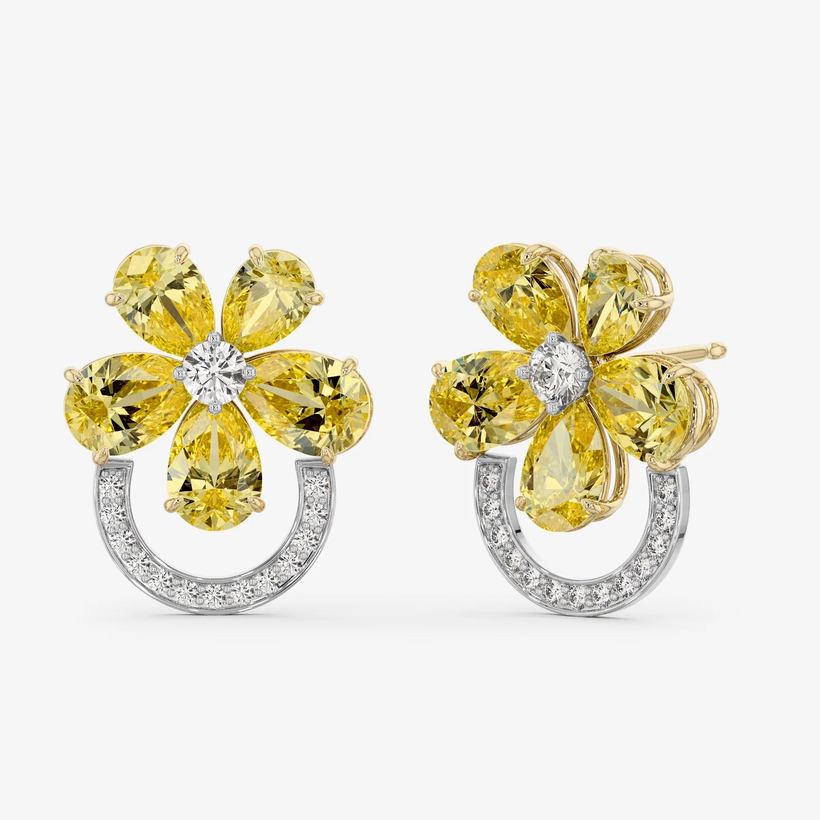 Bloom Mood Stud Earrings (6 Сt. T.W.)