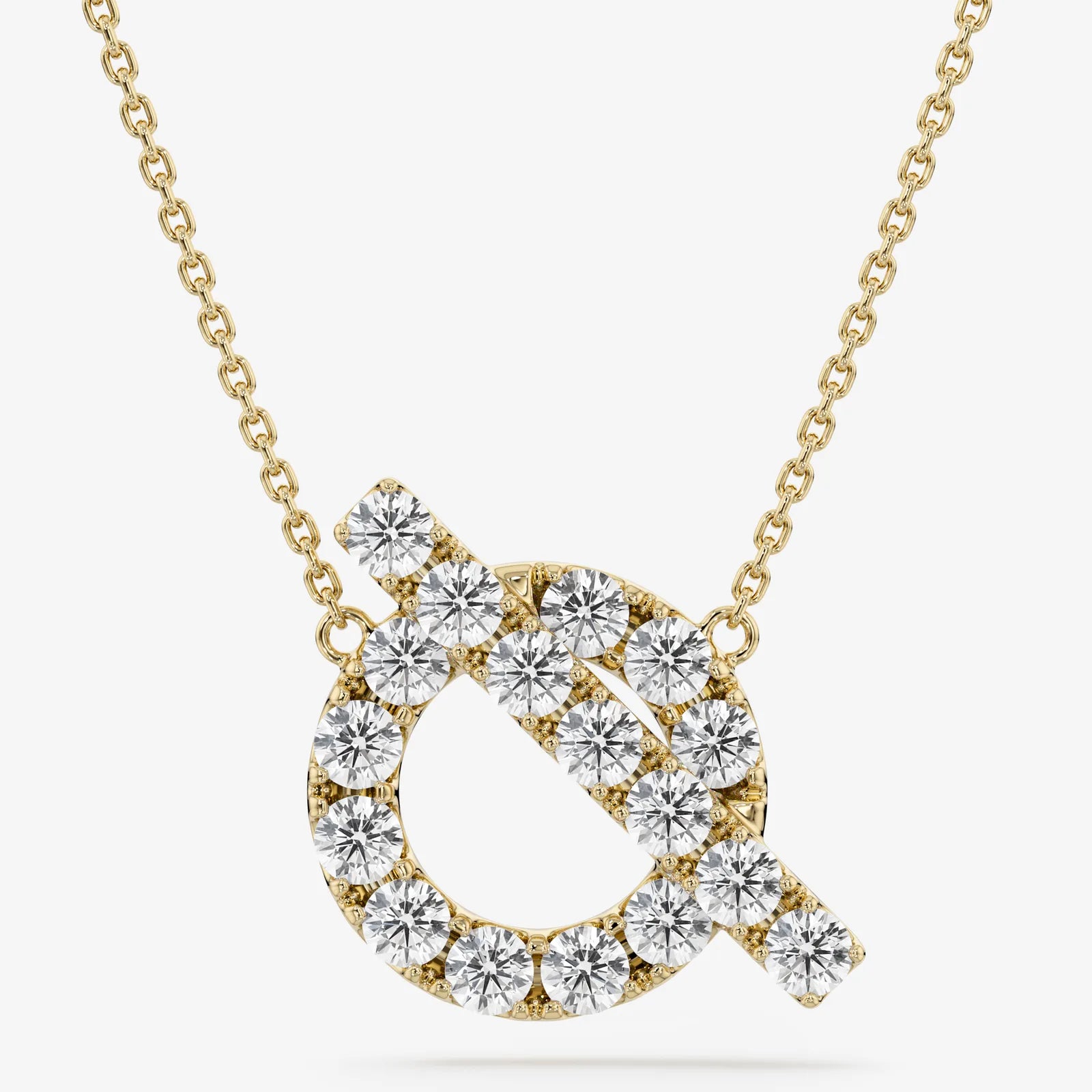 Twist Ring Pendant Pendant Necklace
