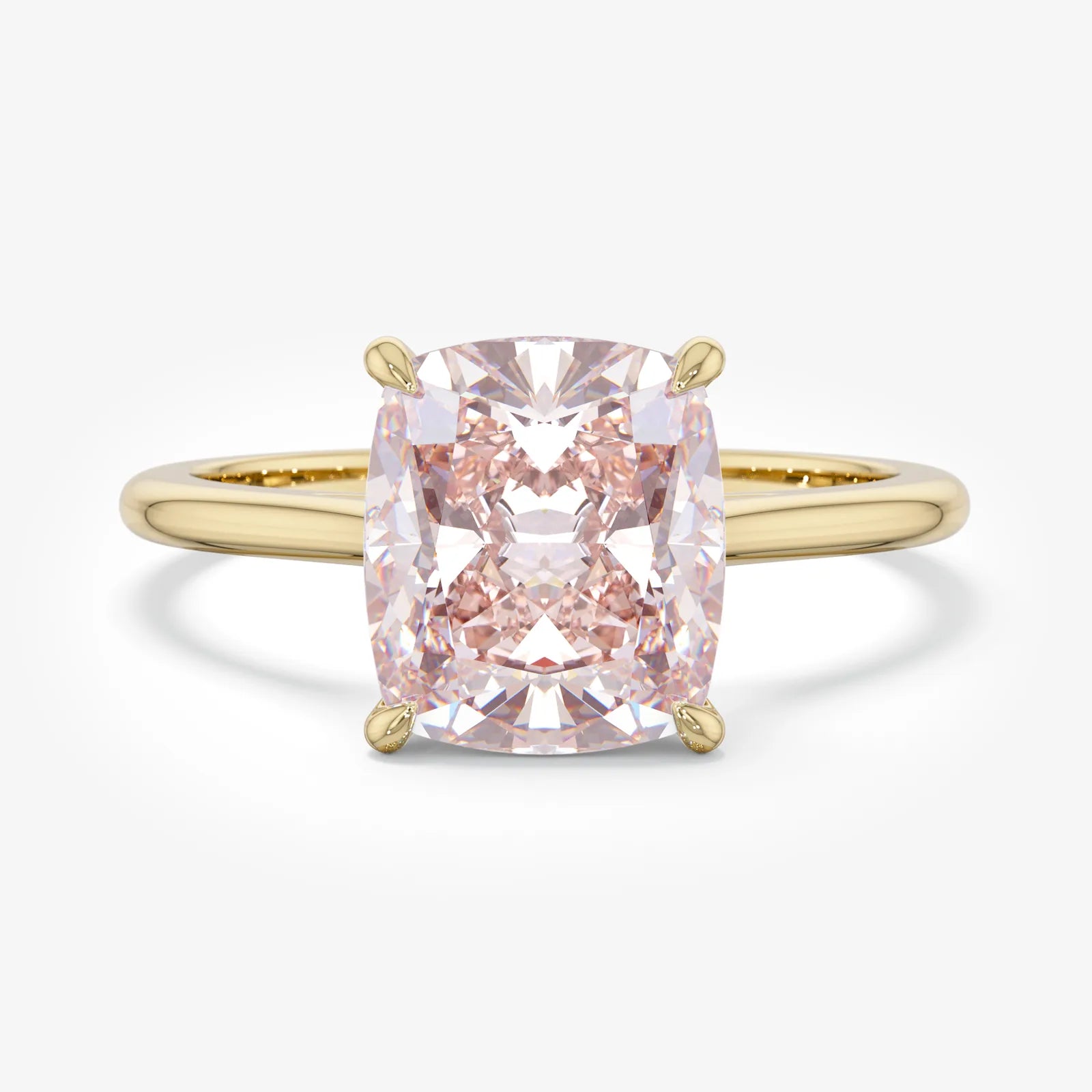 You See It Solitaire Radiant Diamond Ring