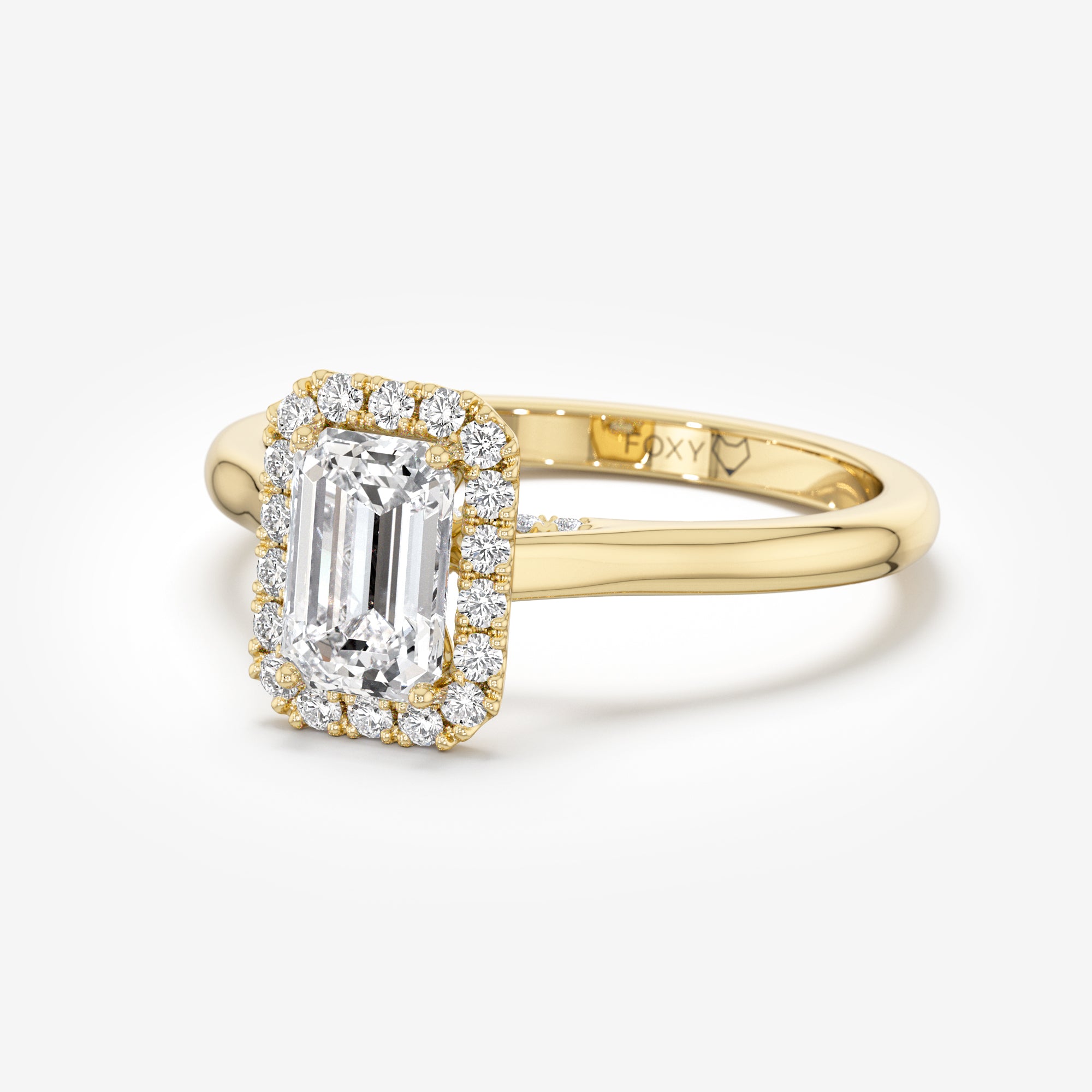 Halo Engagement Ring