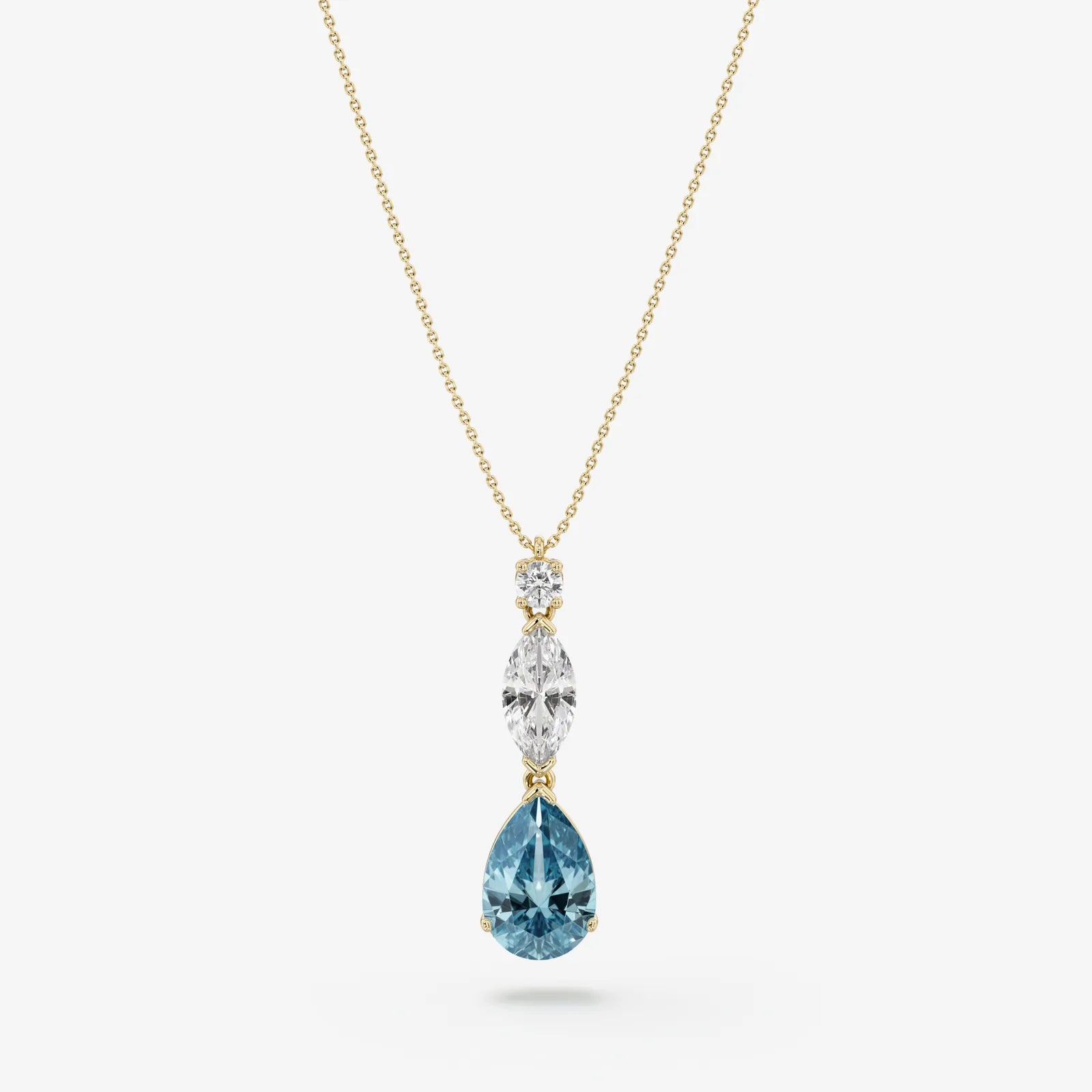 Blue Did That Pendant Necklace