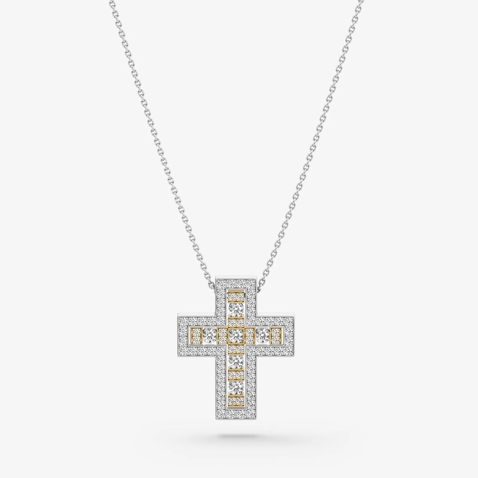 Cross My Heart Pendant Necklace