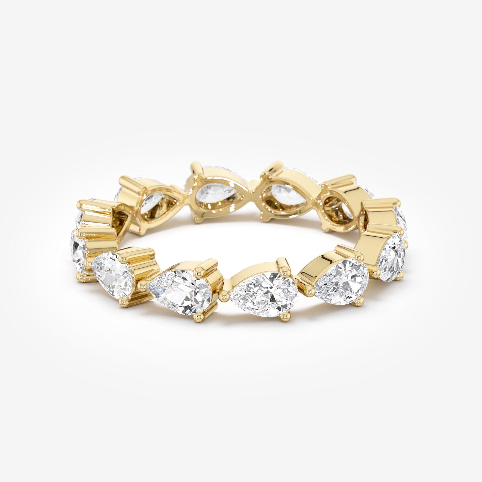 East-West Eternity Ring